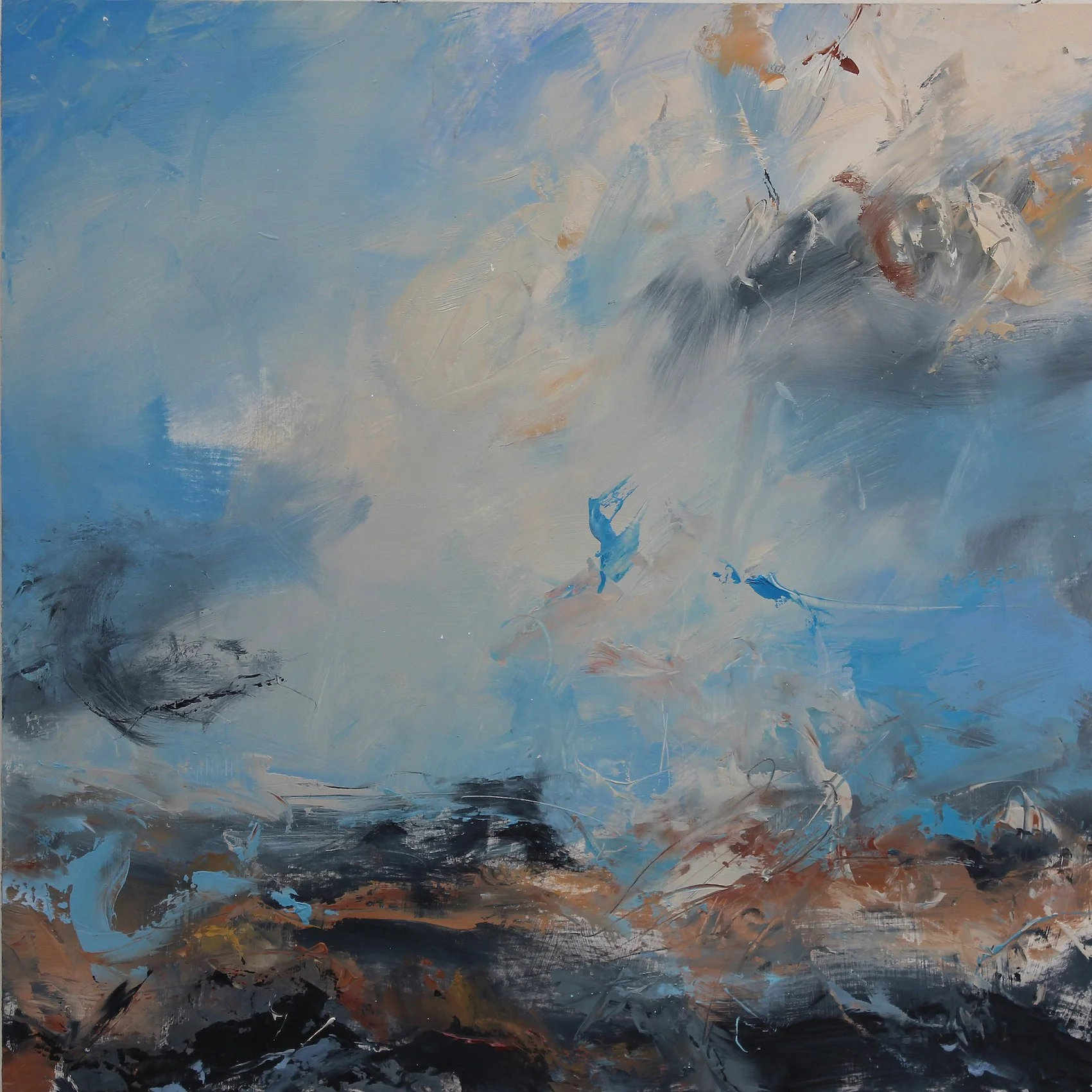 Twisting and Turning (view from the studio)