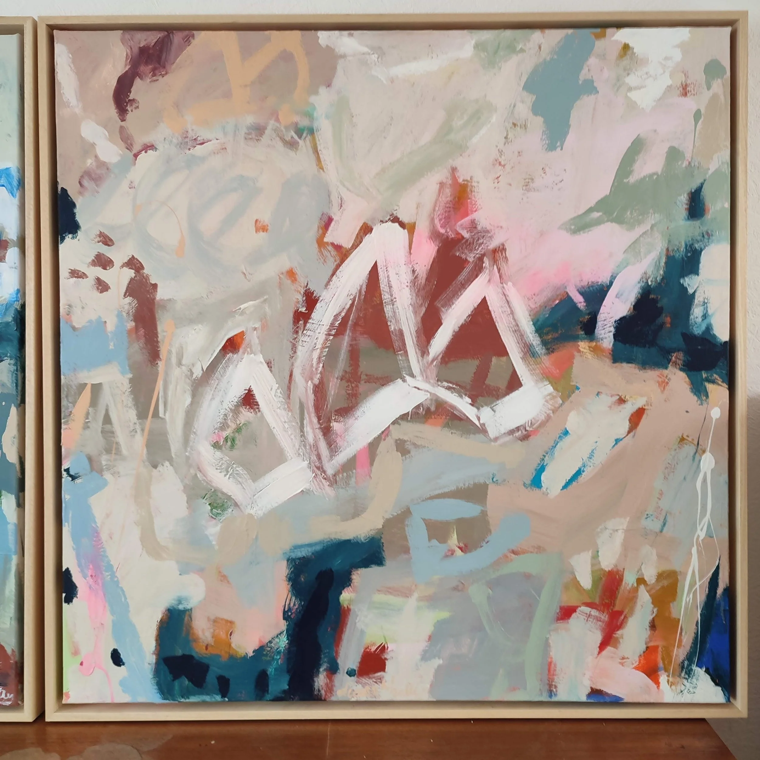 Happy To Be There 100x100cm Diane Whalley (2).jpg