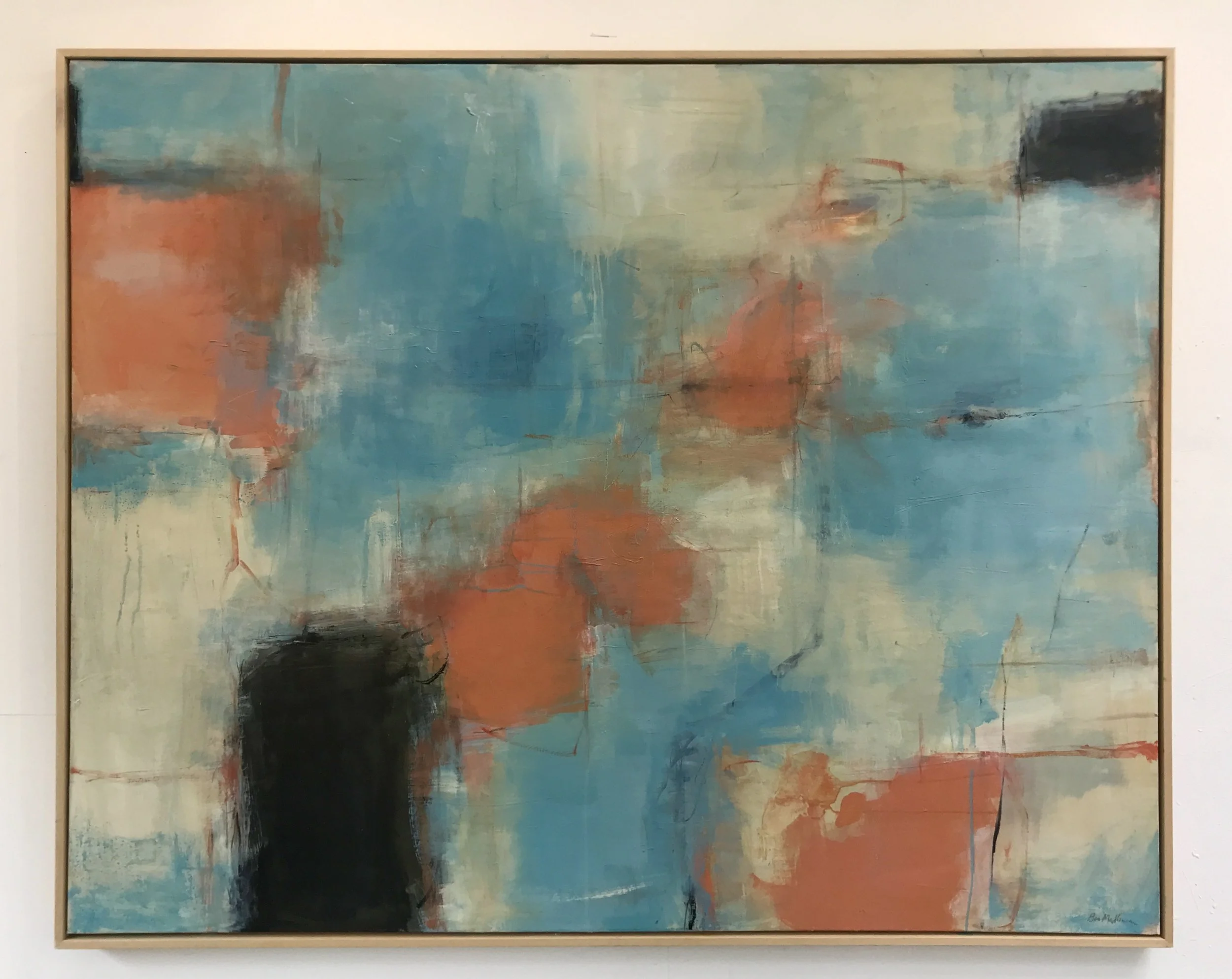 Hidden Paths 125x155cm acrylic on canvas Gall P £4,200.JPG