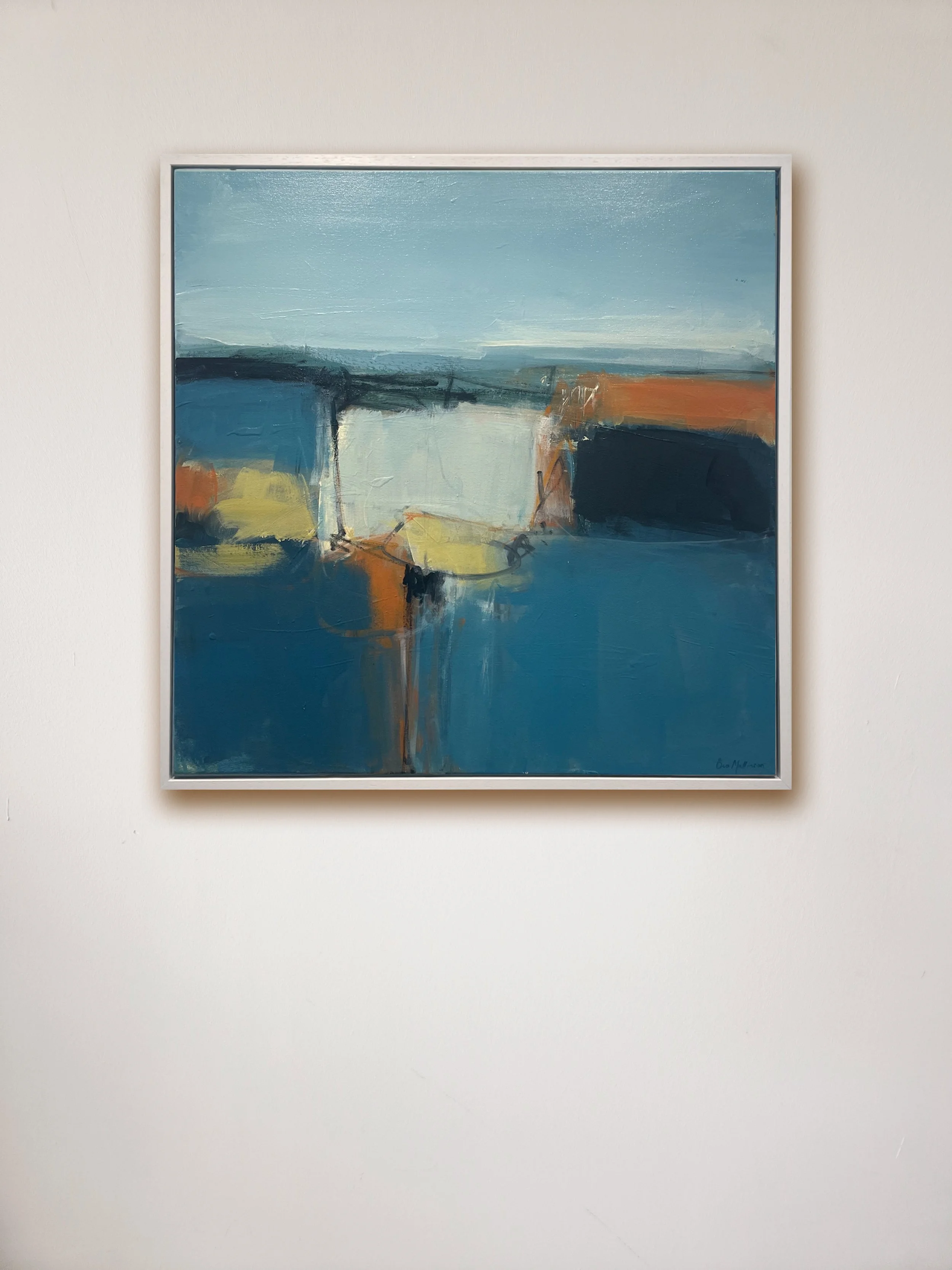 Under a Pale Blue Sky framed on wall.png.jpg