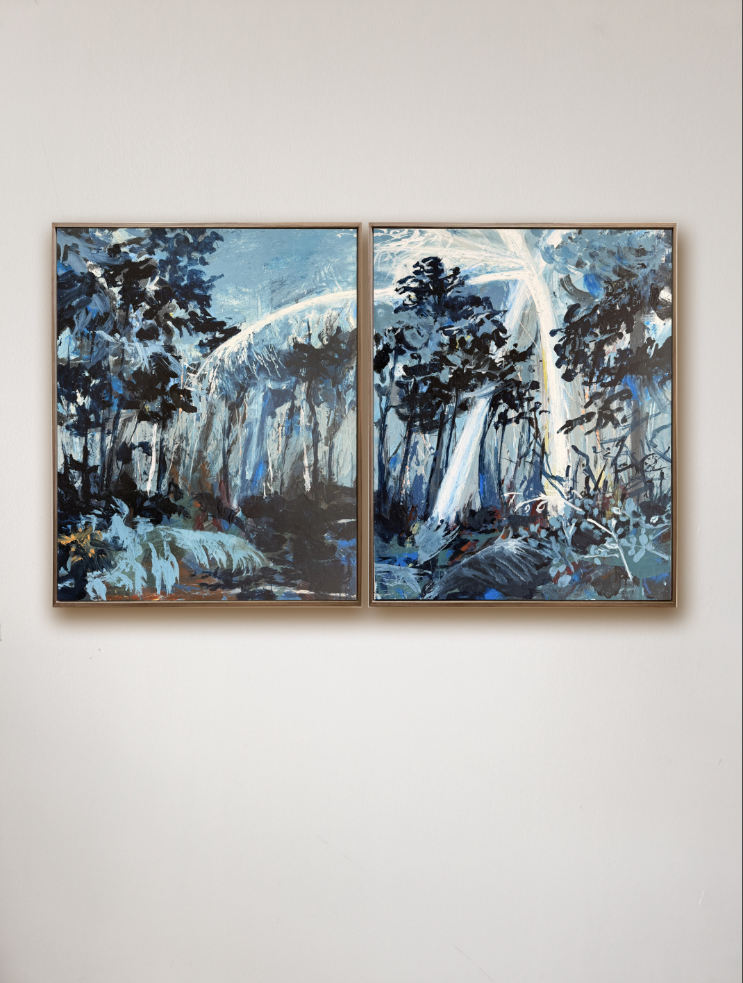 Into the Light I & II (Diptych)