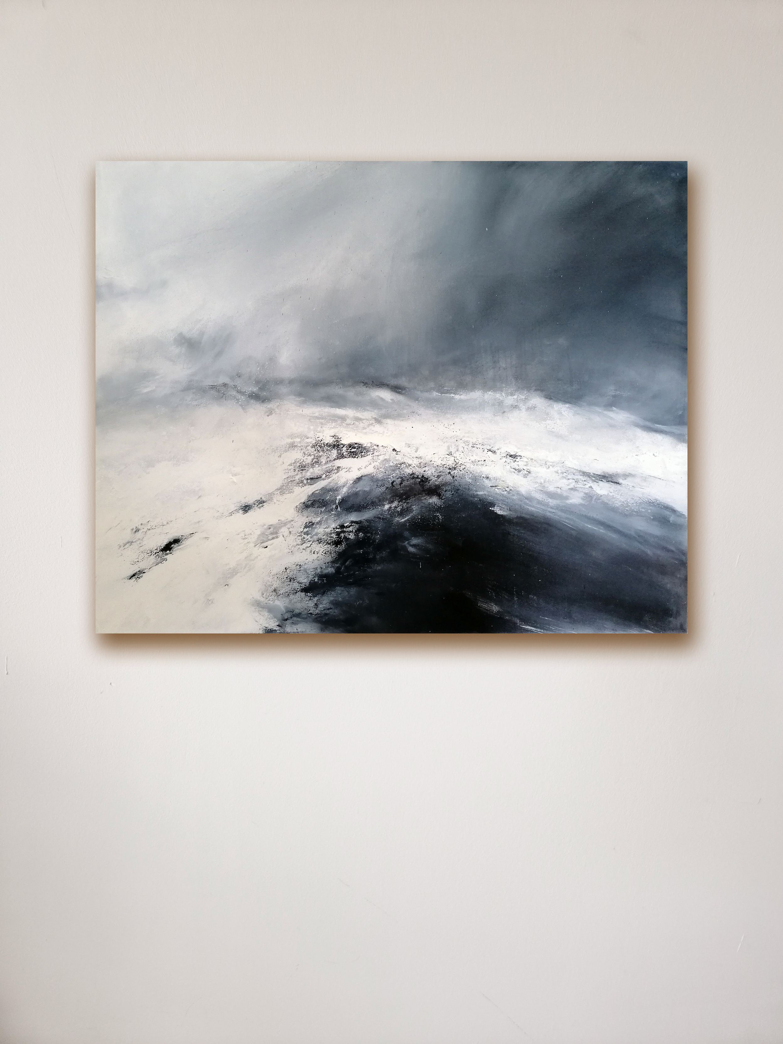 Silence, Skagastrond oil on canvas on wall.png