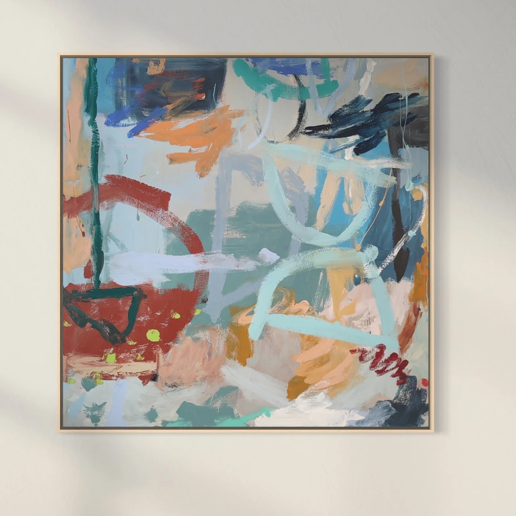 One of the Best Days 100x100cm Diane Whalley (5).JPG