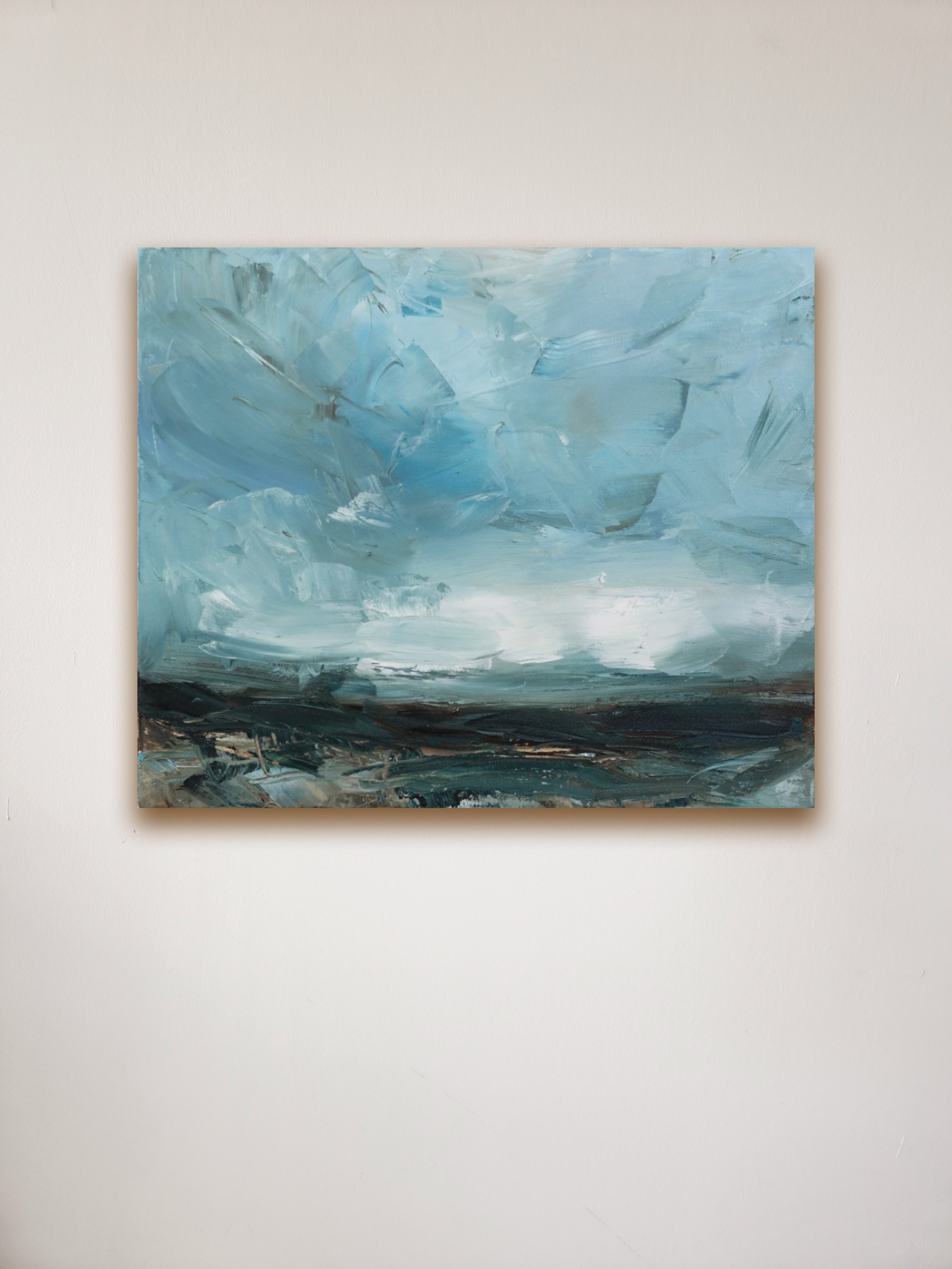 As the Horizon Was Clearing oil on canvas 40x50cm £2200 on wall.png
