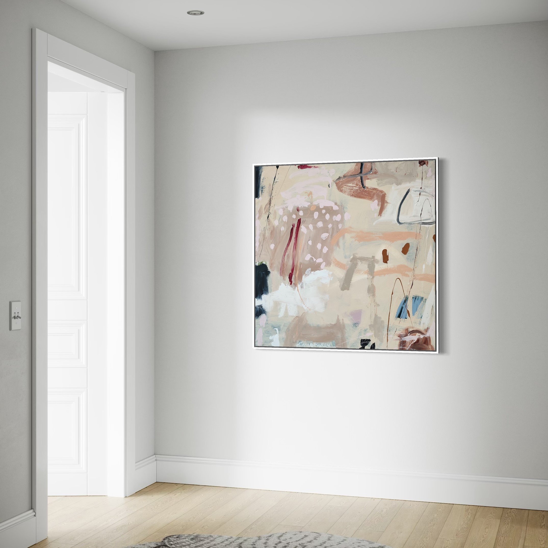 Pool Garden 90x90cm Diane Whalley (1).JPG