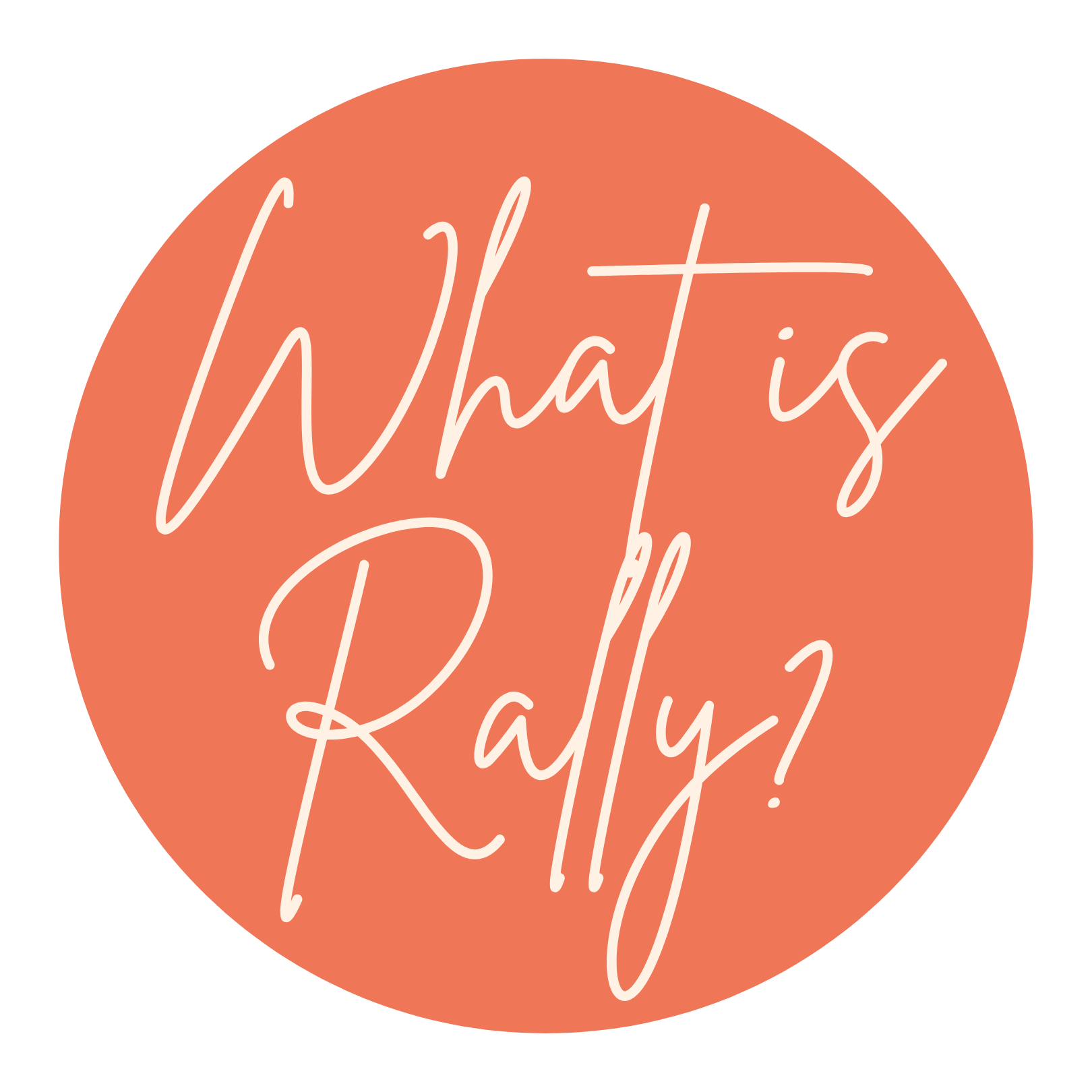 text graphic that says "what is rally?"