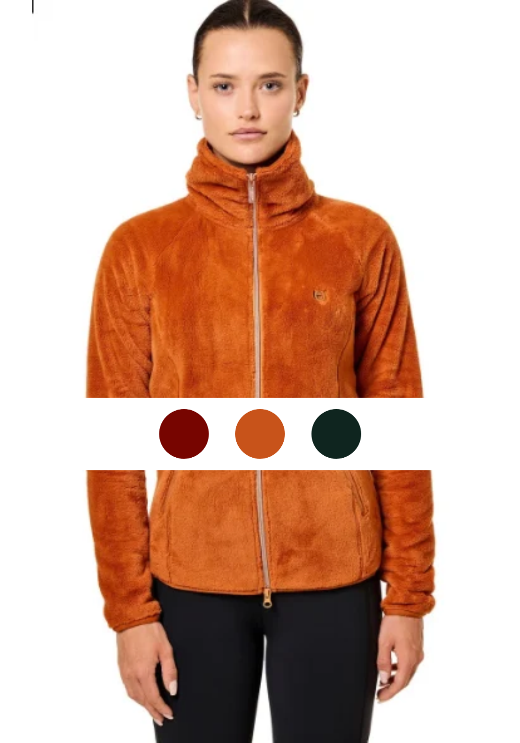 Equestrian Stockholm Velvet Fleece Jacket