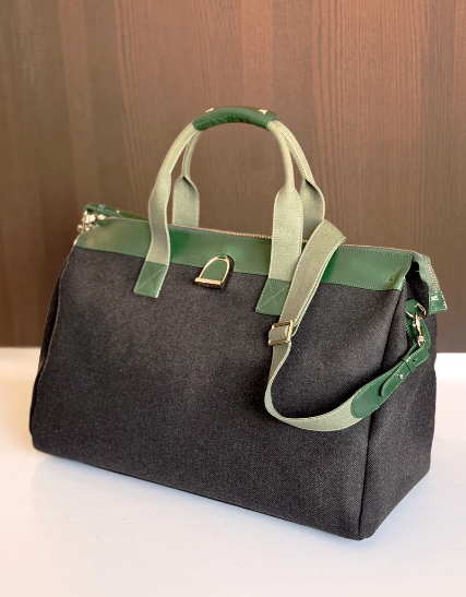 OAKBARK & CHROME Tweed Weekender Bag - Limited Edition