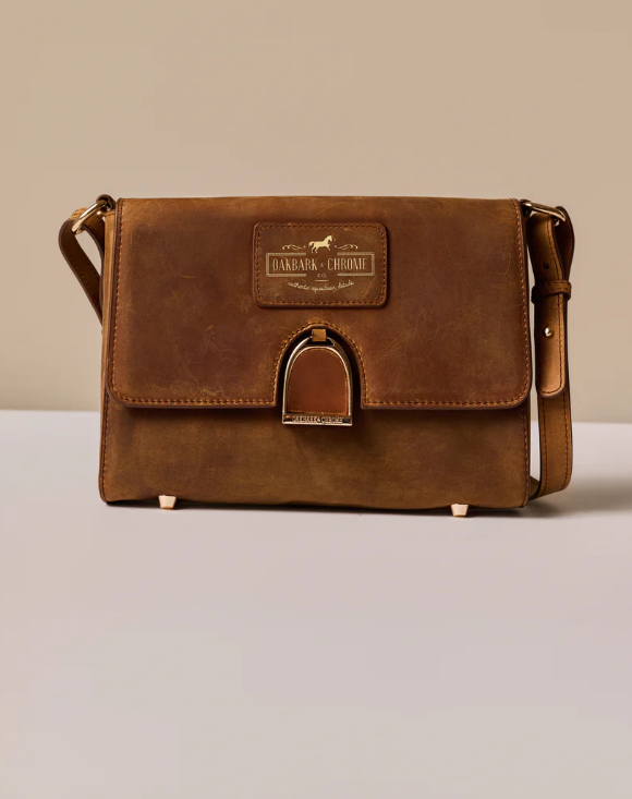 OAKBARK & CHROME Shoulder Bag Limited Edition in Barnyard