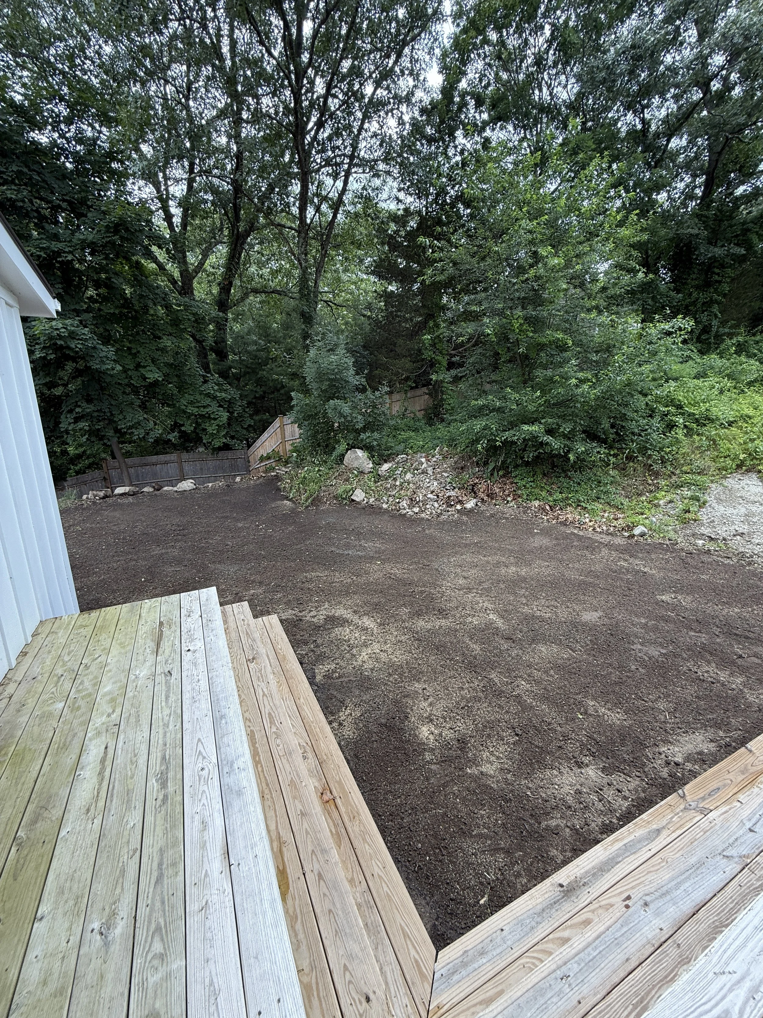 Construction Debris Removal and Yard Renovation