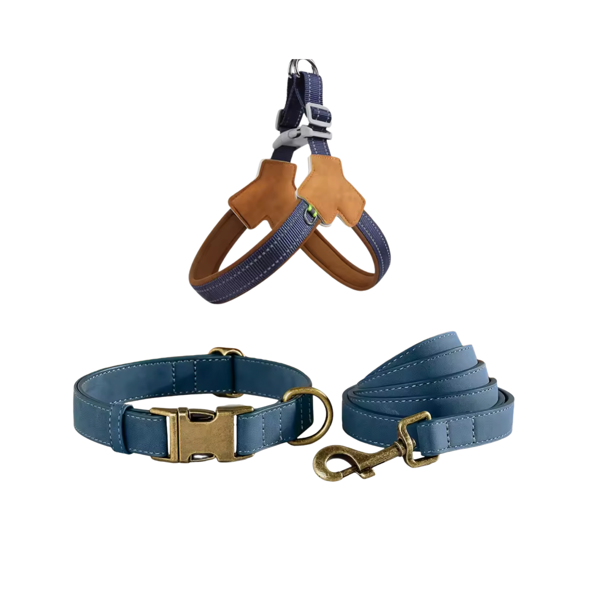 The Everyday Collar, Leash, and Harness Set