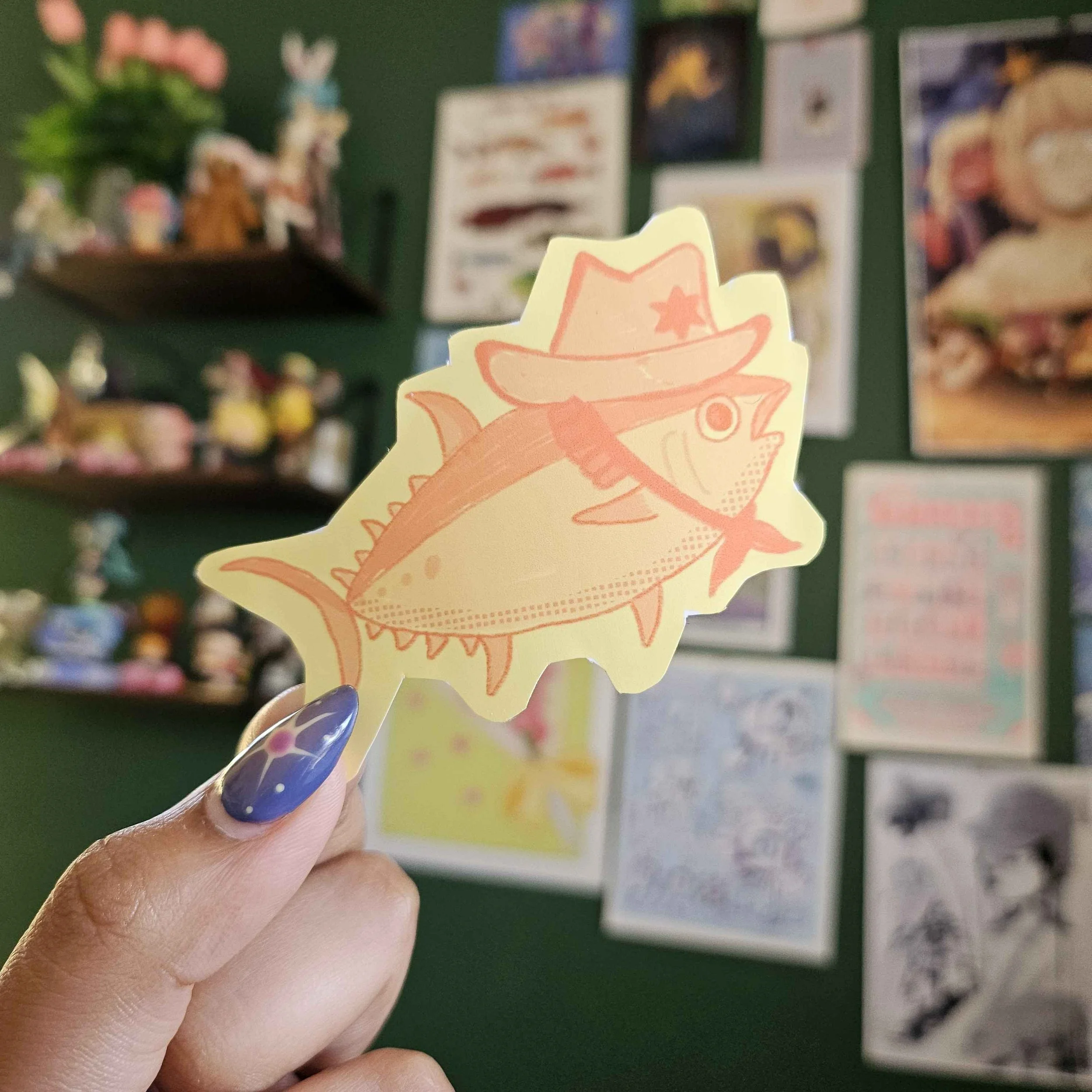 cowboy tuna sticker