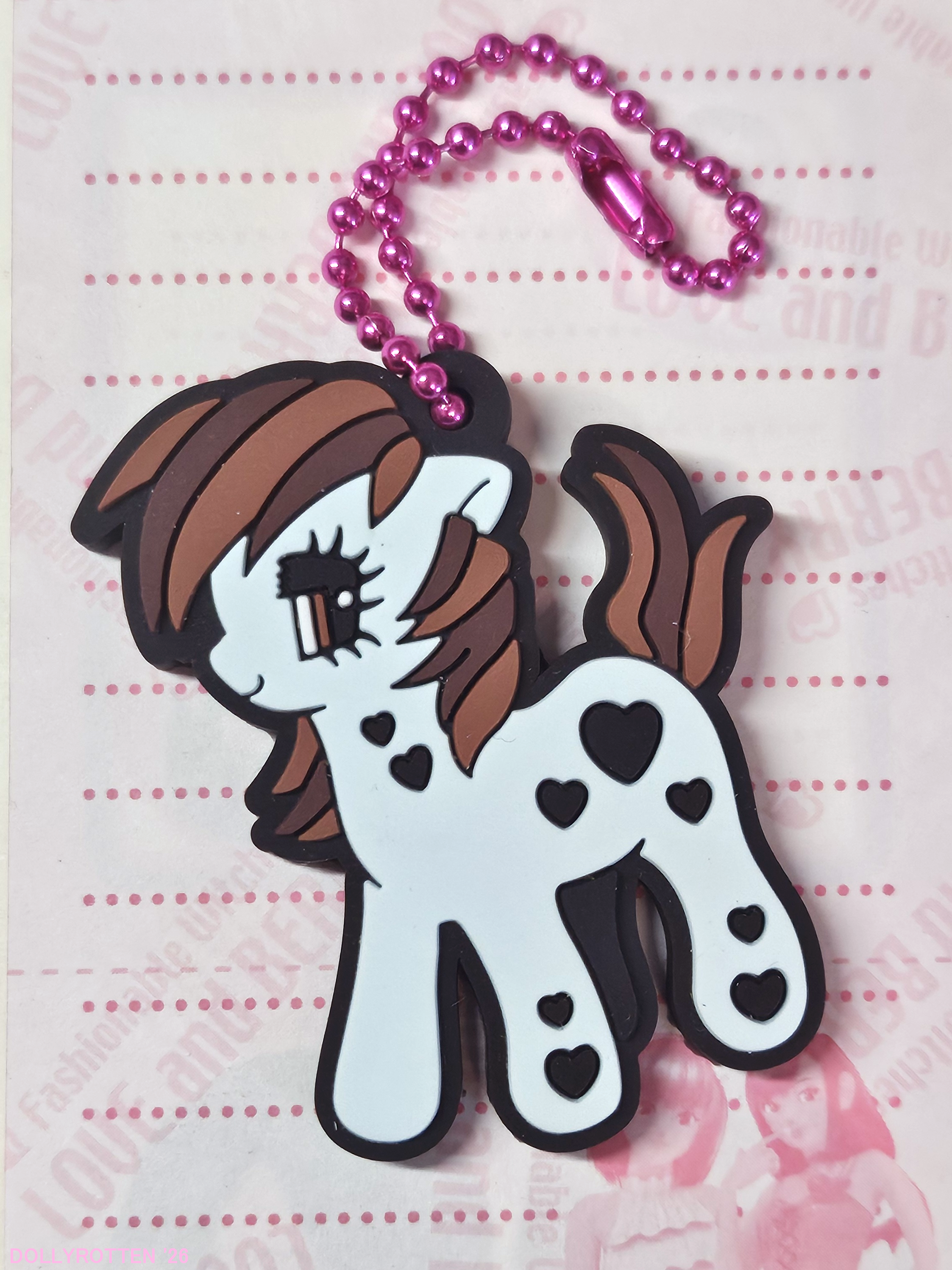 Pony Horse Keychain