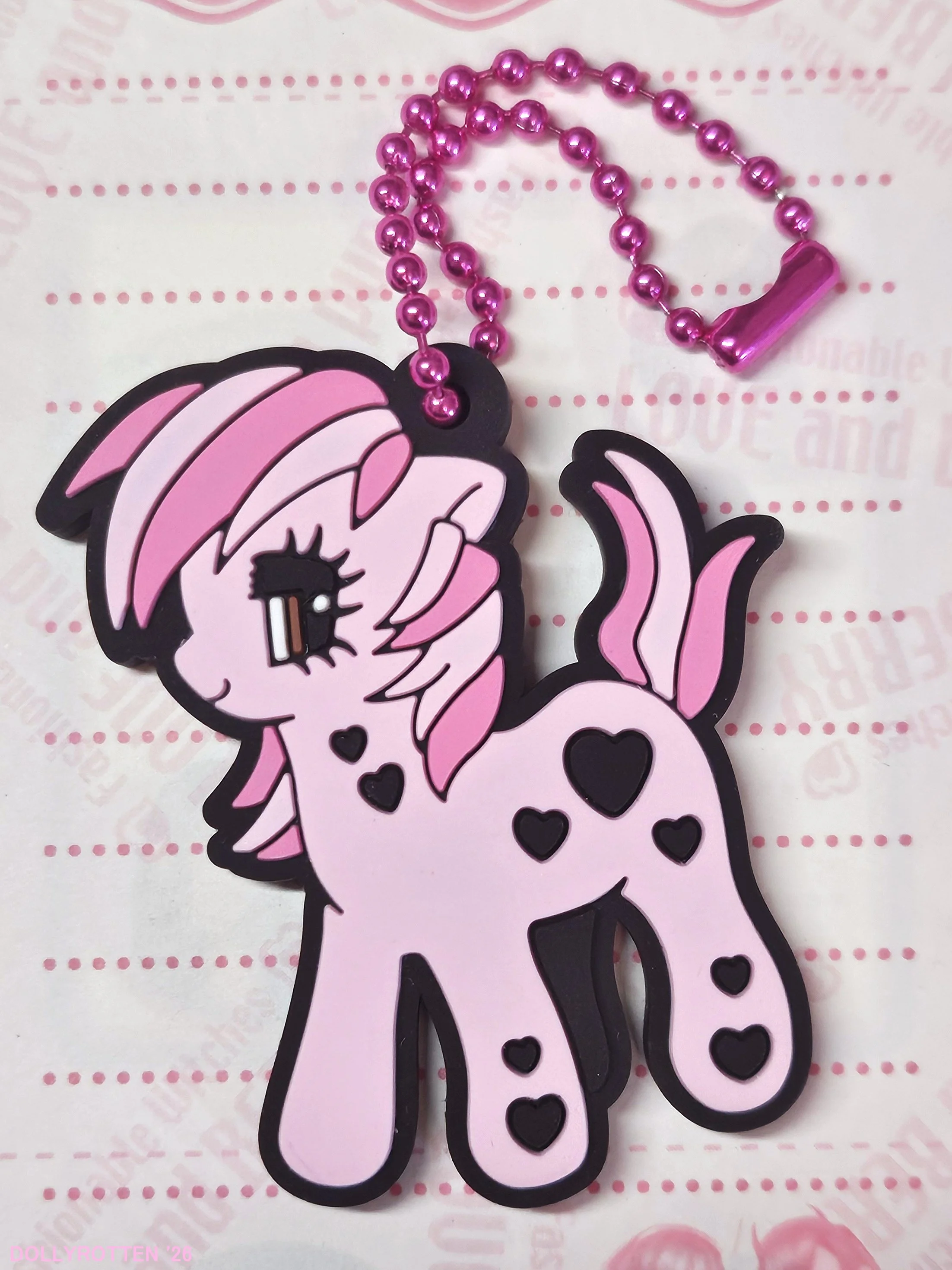 Pony Horse Keychain