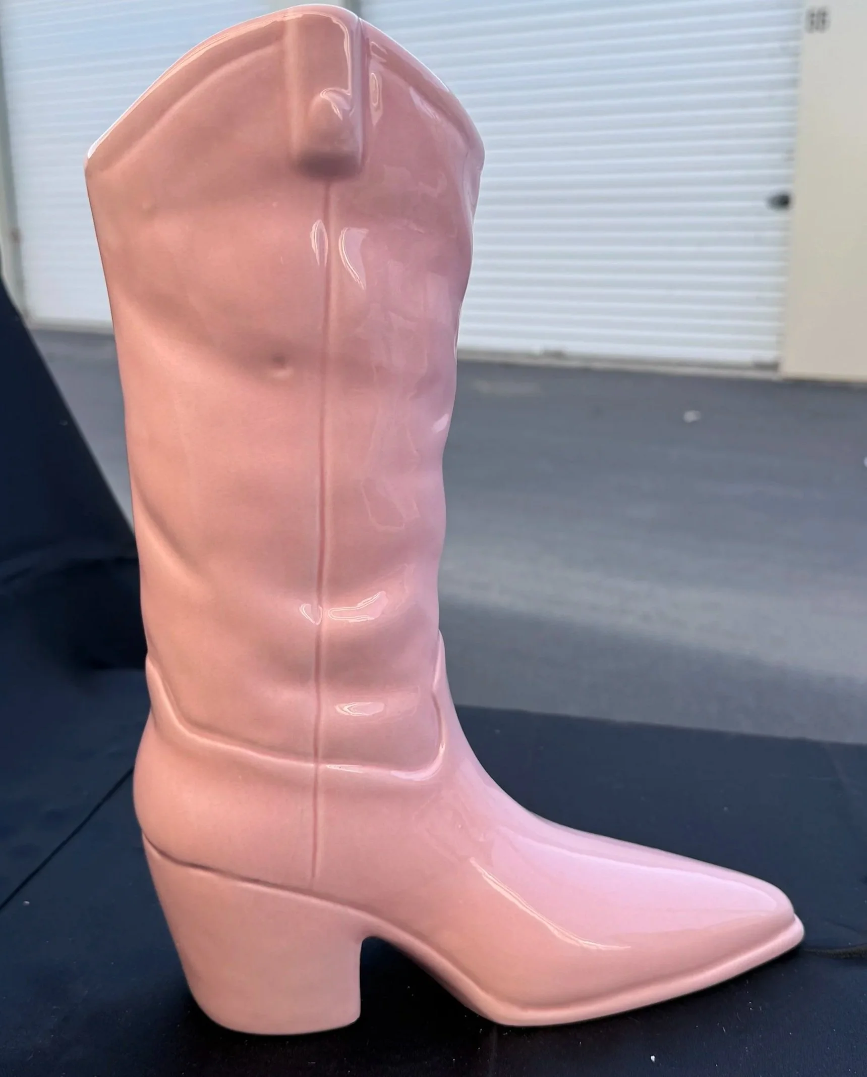 Pink Cowgirl Boot Vase
Pickup or Delivery — $5 each

(western-themed décor, perfect for florals or statement pieces - delivery fee based on mileage)