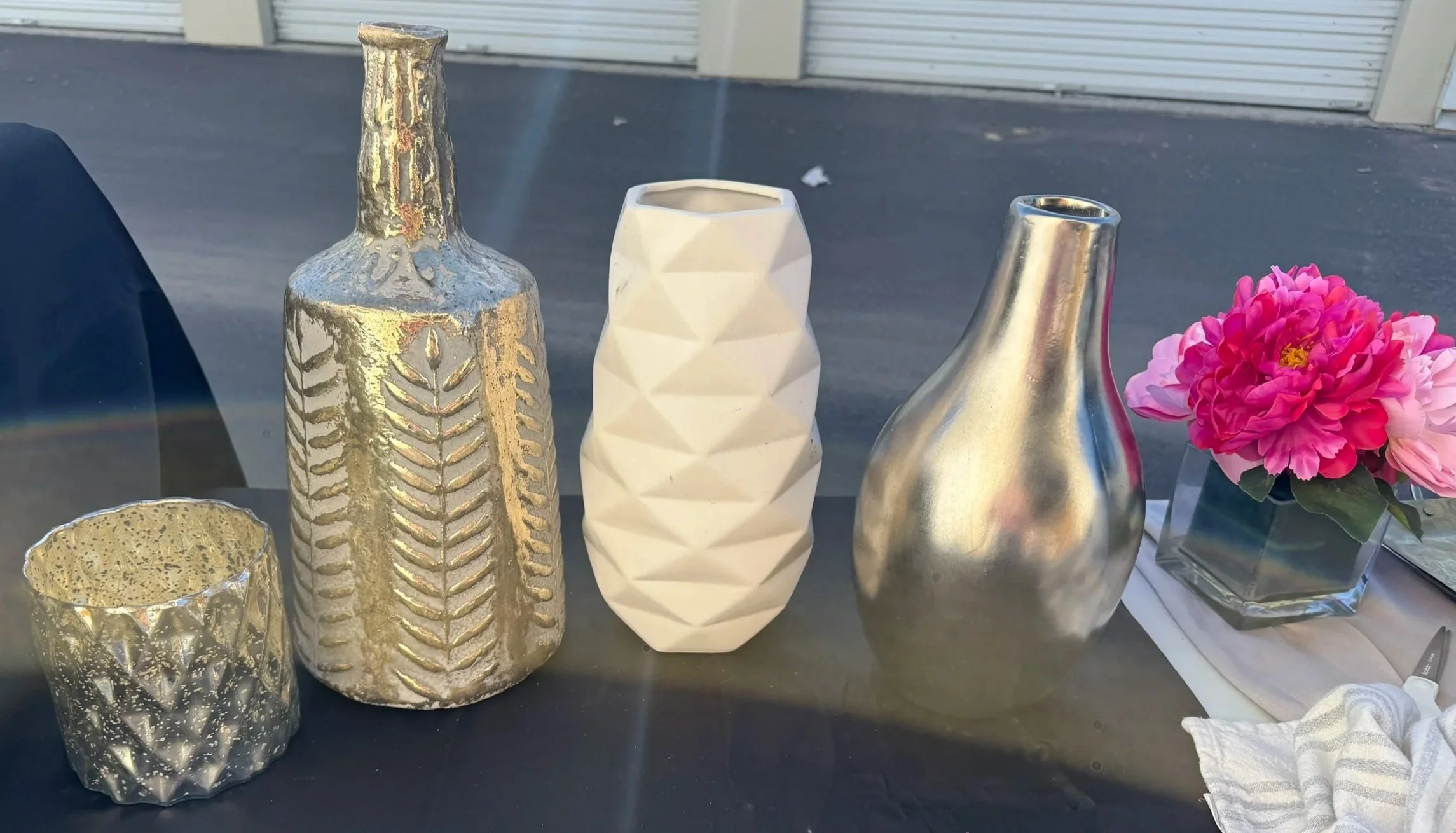 Neutral Specialty Accent Vases
Pickup or Delivery — $5 each

(assorted neutral vases, ideal for elevated table styling or décor accents - delivery fee based on mileage)