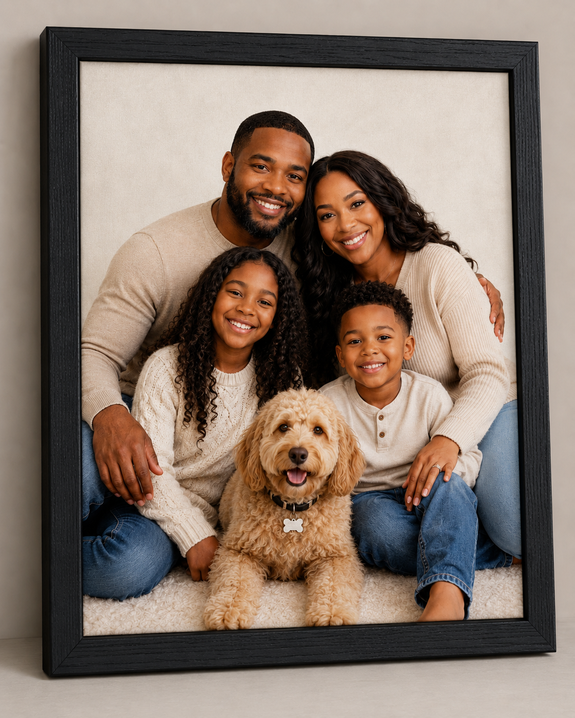 Custom Canvas w/Frame - Design Your Own
