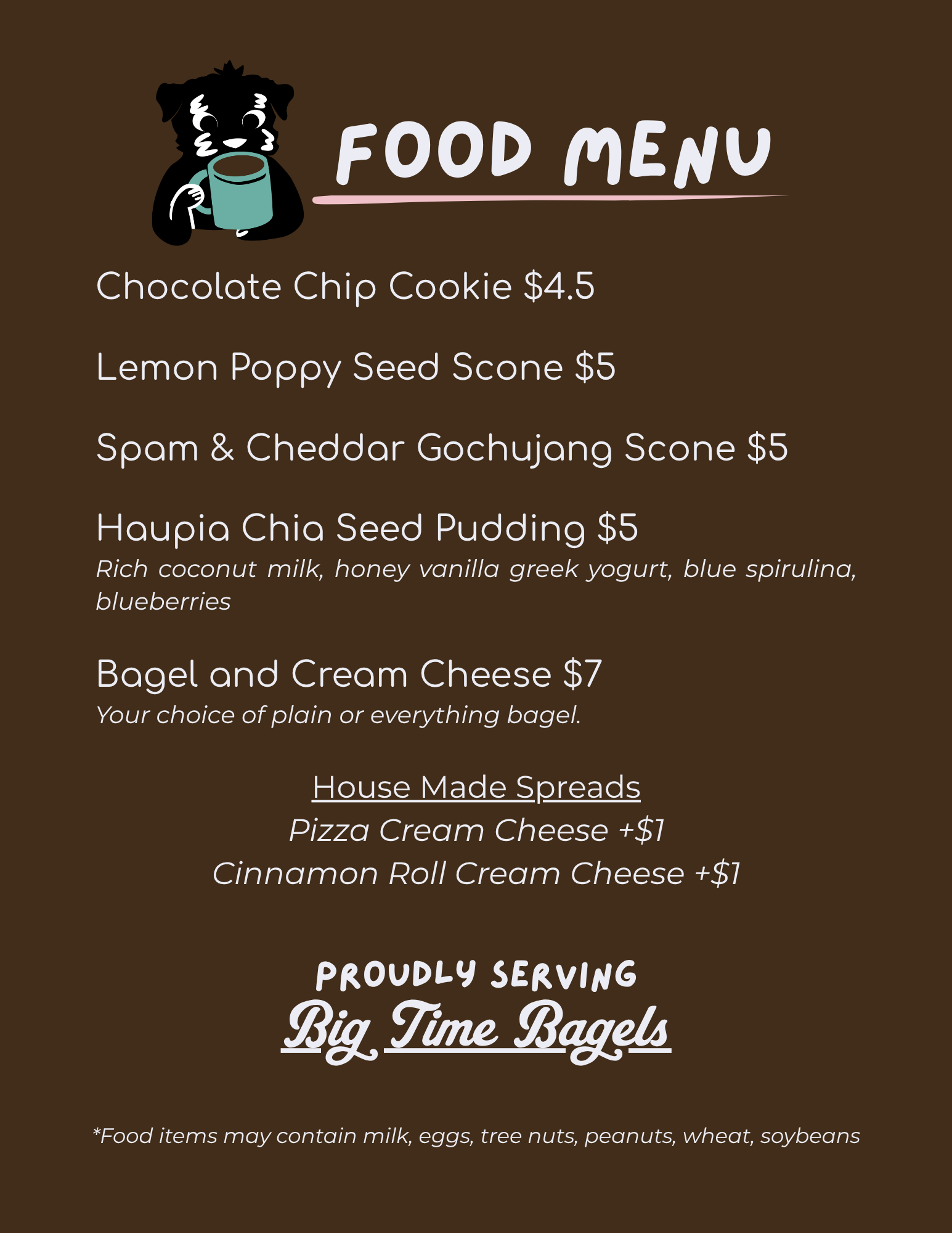 Food Menu