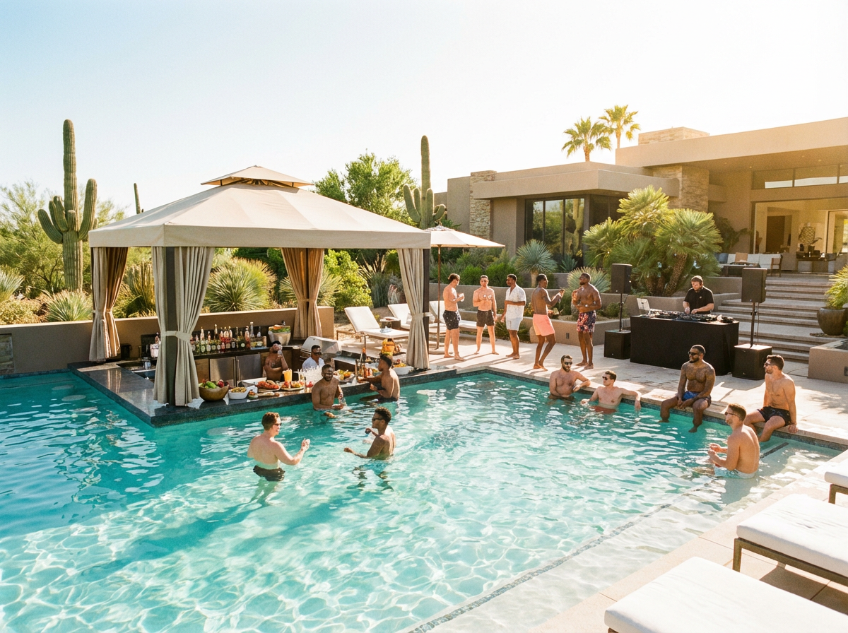 How to Throw the Ultimate Scottsdale Pool Party for your Bachelor Party