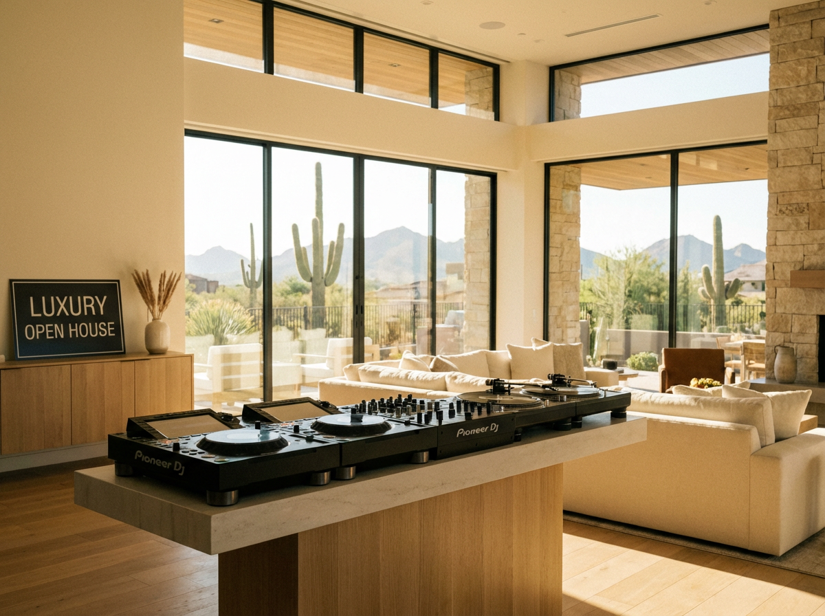 Why Hiring a DJ for Your Open House Changes Everything in Scottsdale