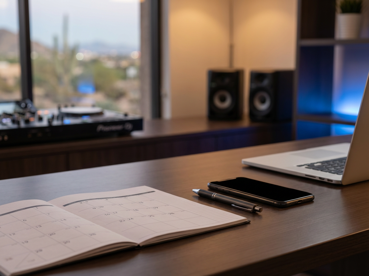 How Far in Advance Should You Book a DJ in Scottsdale?