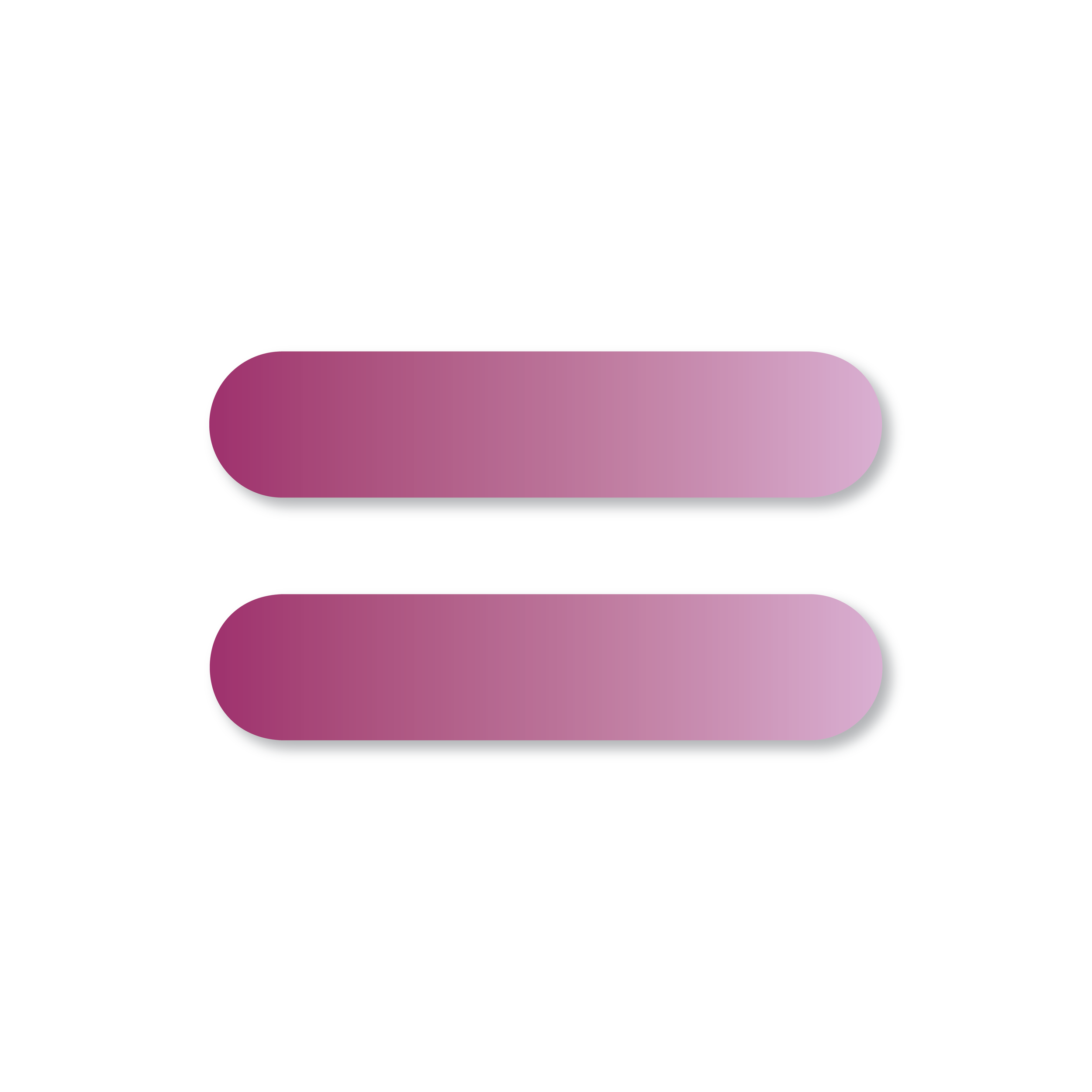 Two equal horizontal lines, representing equity and fairness.