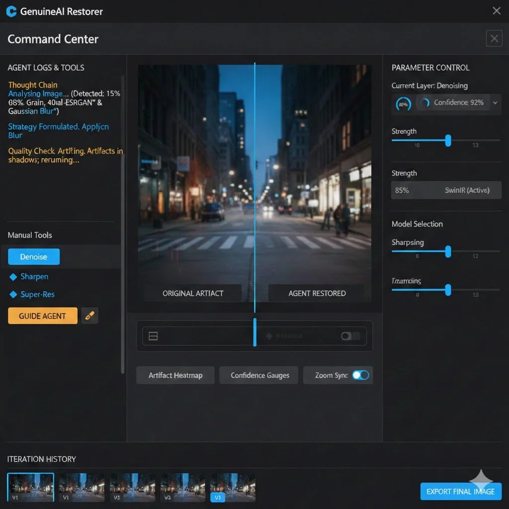 Agentic Image Restoration