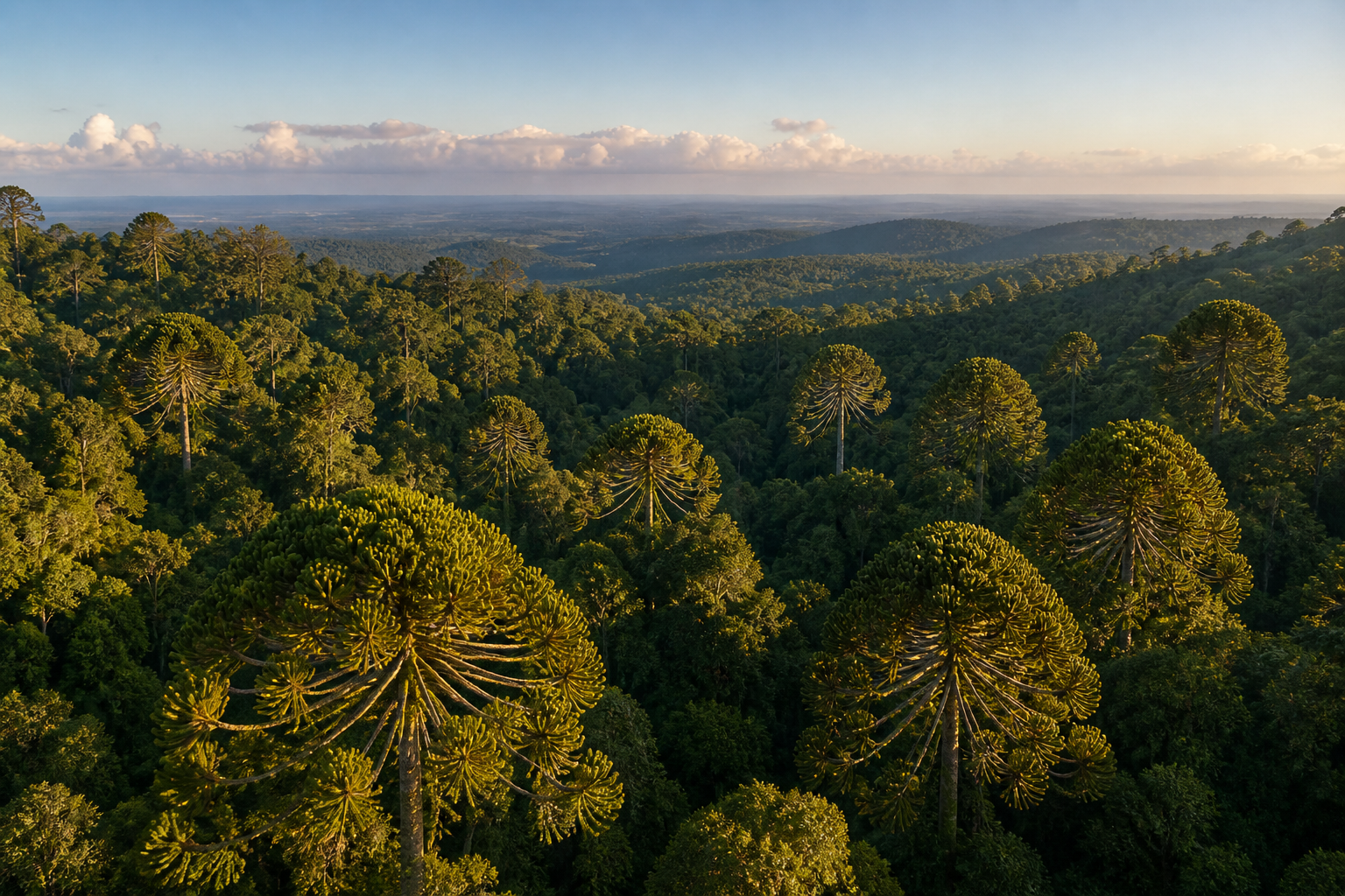 Bunya forest in Queensland, Australia, representing the inspiration behind Bunya Bookkeeping.