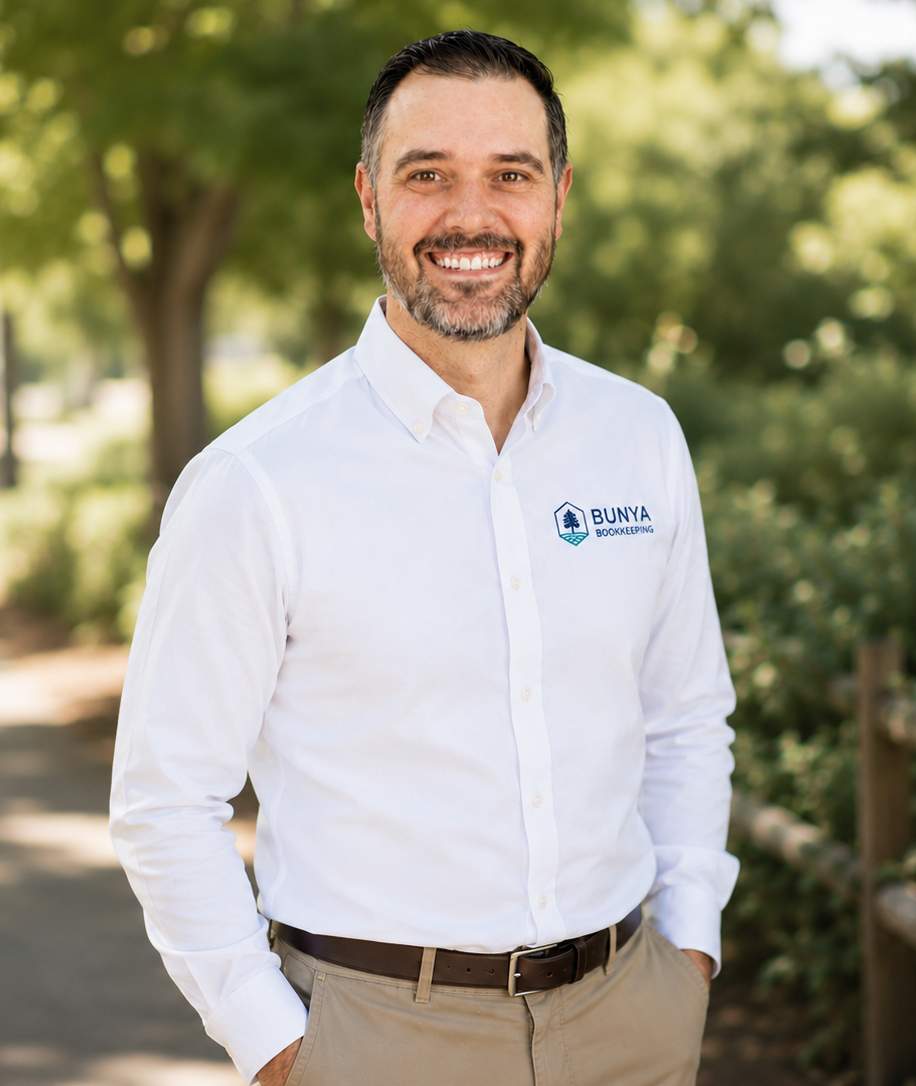 Brad Cameron, CPA and founder of Bunya Bookkeeping.