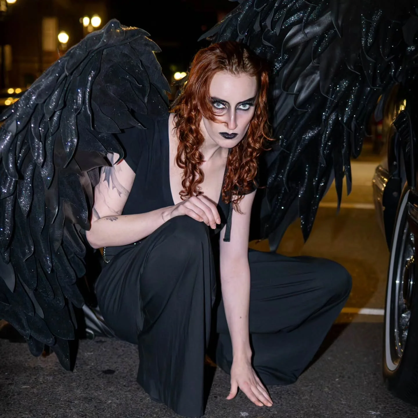 ~
.
Photography- @luck777 
Wings- @marinasafina.designer @marinasafina.life 
Makeup- @event_cosmetics 
Model- @amediums 
.
#witchcore #demon #demons #redheads #demonic