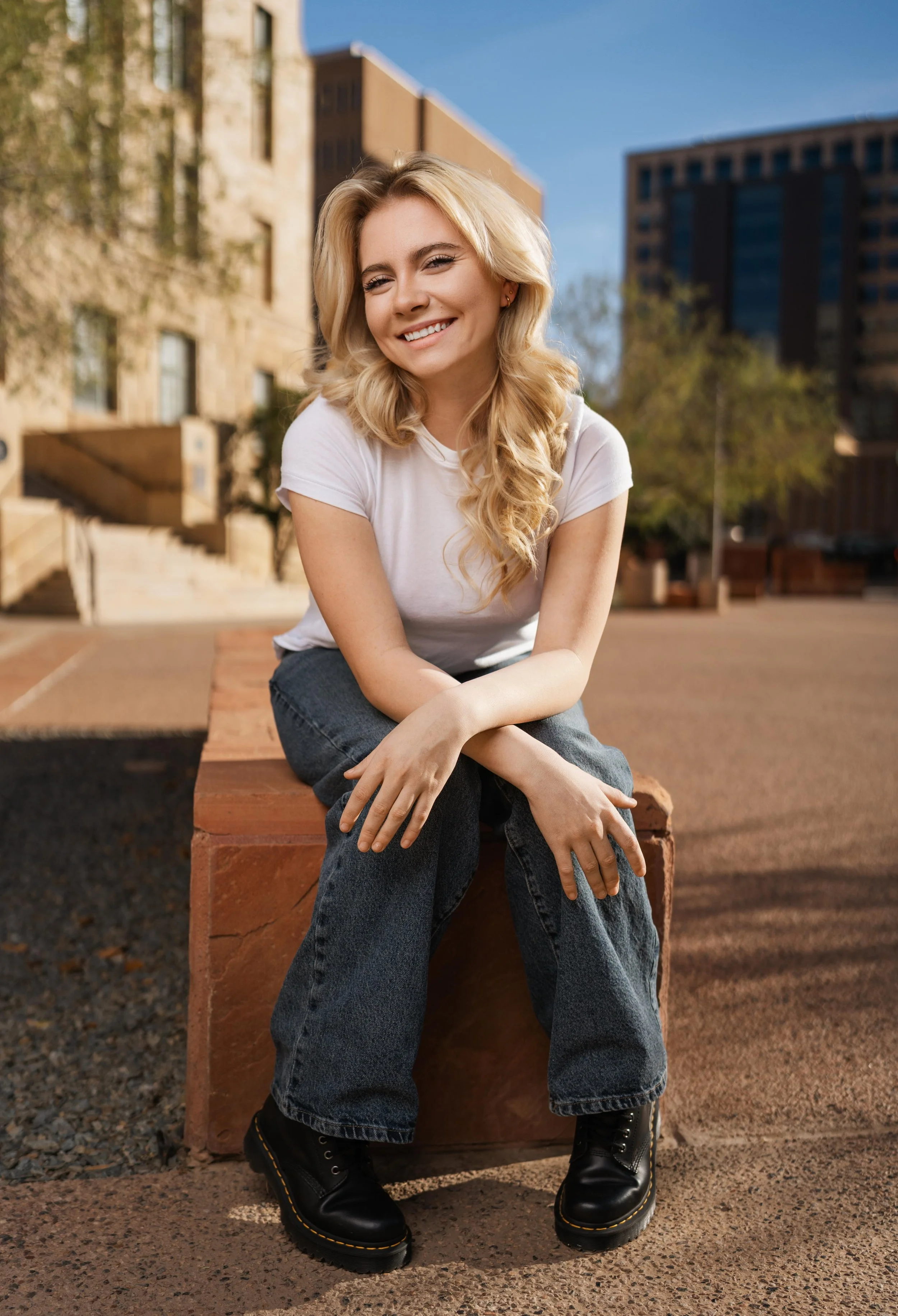 Urban Senior Photos in Downtown Phoenix