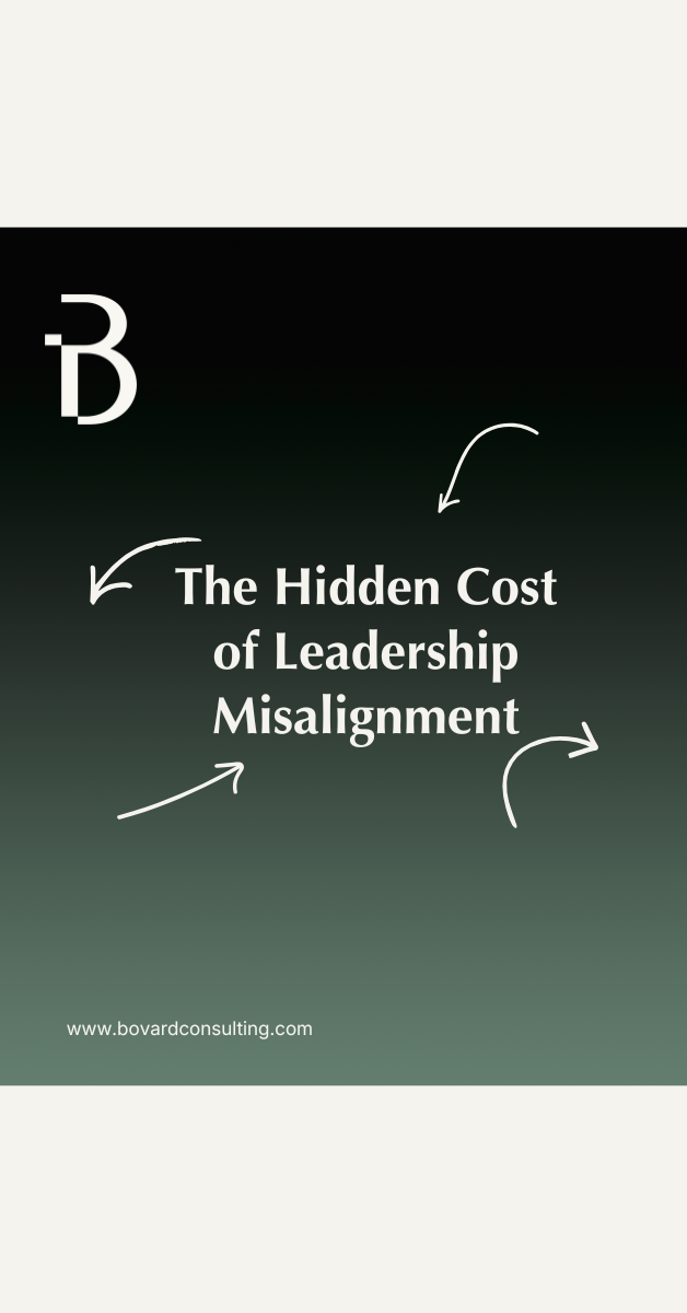 The Hidden Cost of Leadership Misalignment