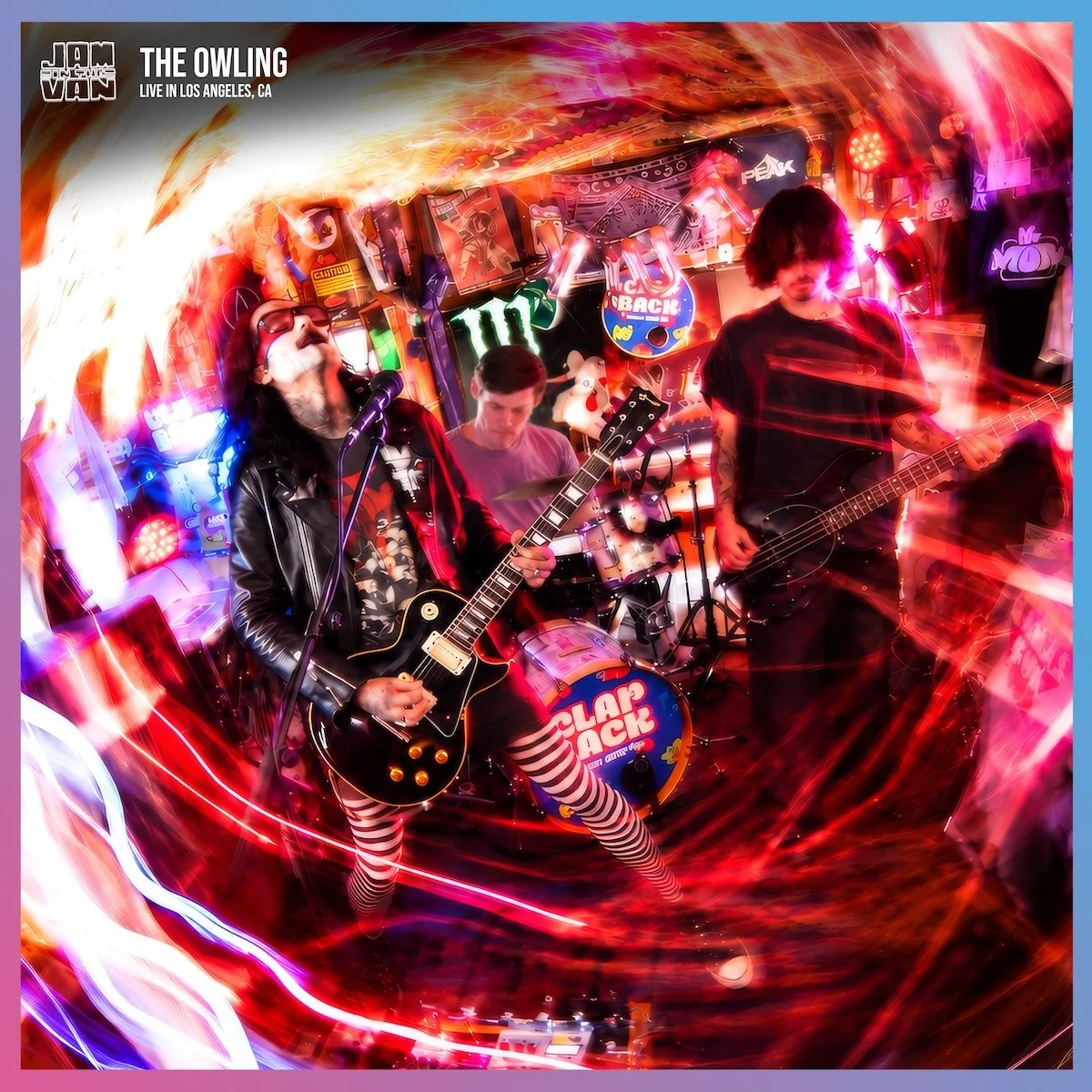 Cover Art for Live EP - the OWLiNG Jam in the Van