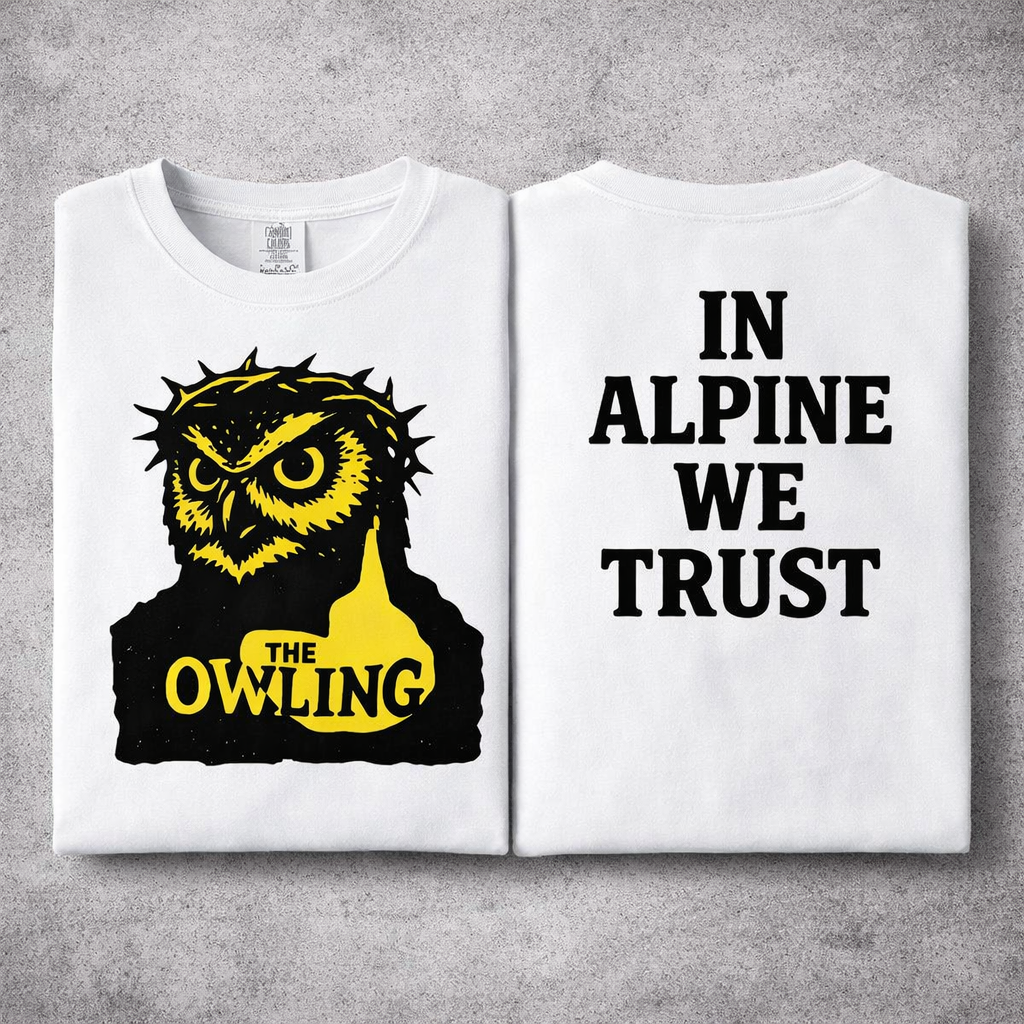 In Alpine We Trust in White (T-shirt)