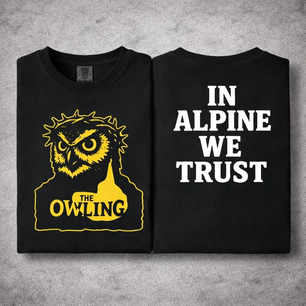 In Alpine We Trust Black Sleeveless