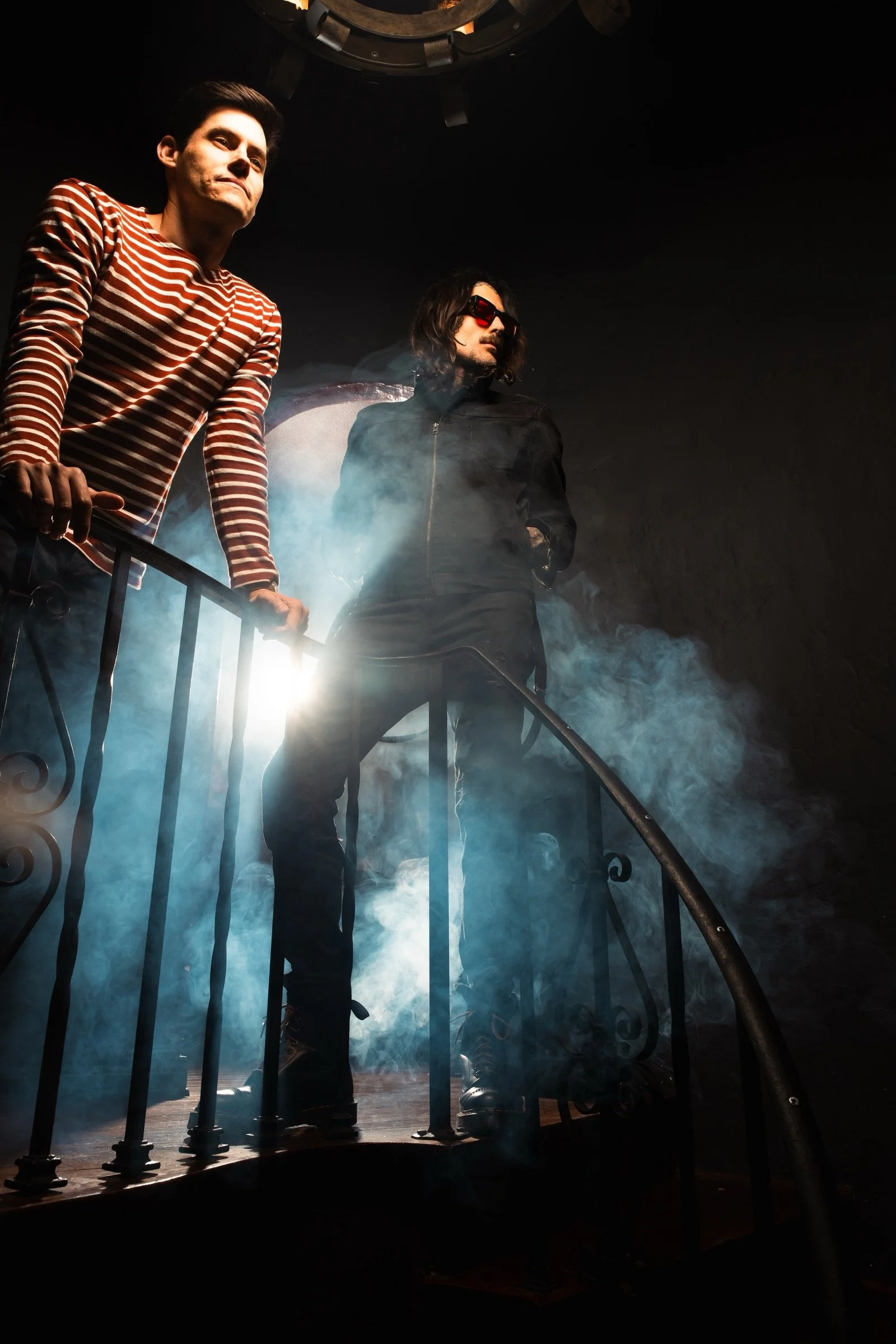 Art and KaL in the Turret by Dean Karr