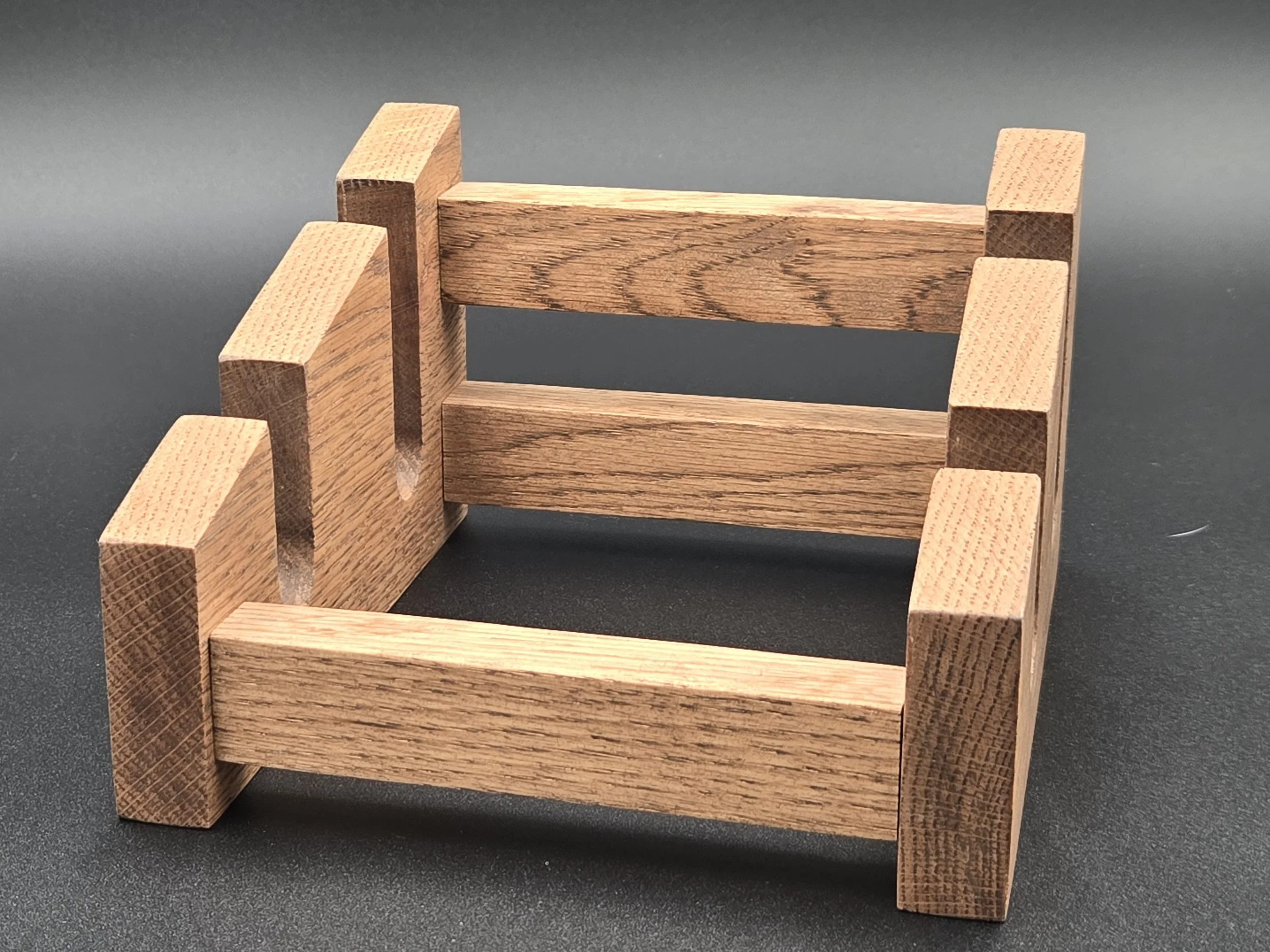 Cutting board holders with 2 ore 3 slot variations.