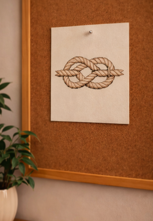 Rope knot symbol representing the process of untangling emotional patterns at Knots Counseling, a psychotherapy practice in Brooklyn.