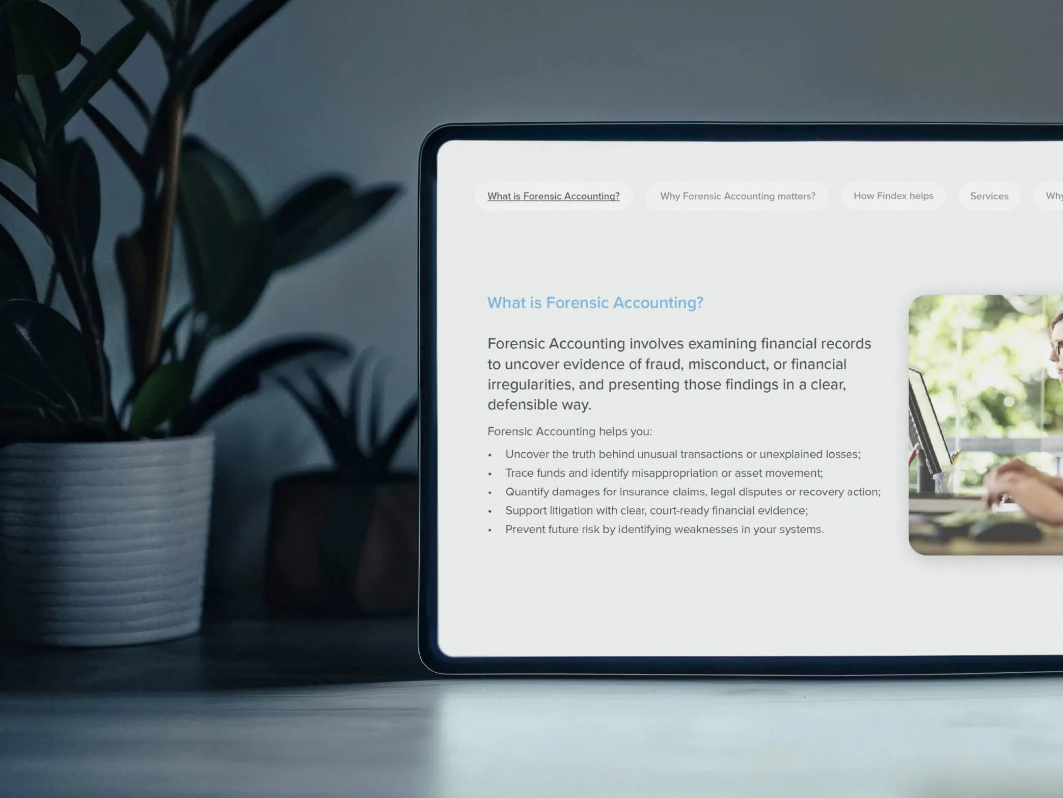 A journey through Forensic Accounting service overview