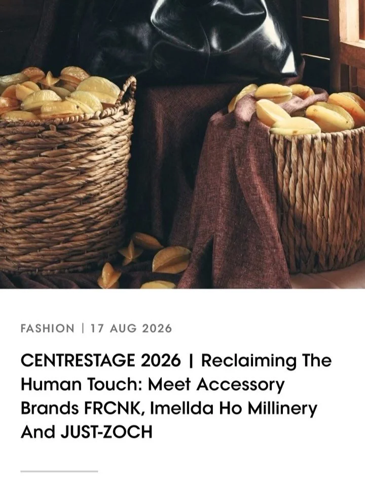 Deeply honored to be featured in @voguehongkong alongside such talented local designers for @centrestage_hktdc  2026.

Huge thank you to the Vogue Hong Kong editorial team for capturing the essence of our couture millinery craftsmanship and storytell