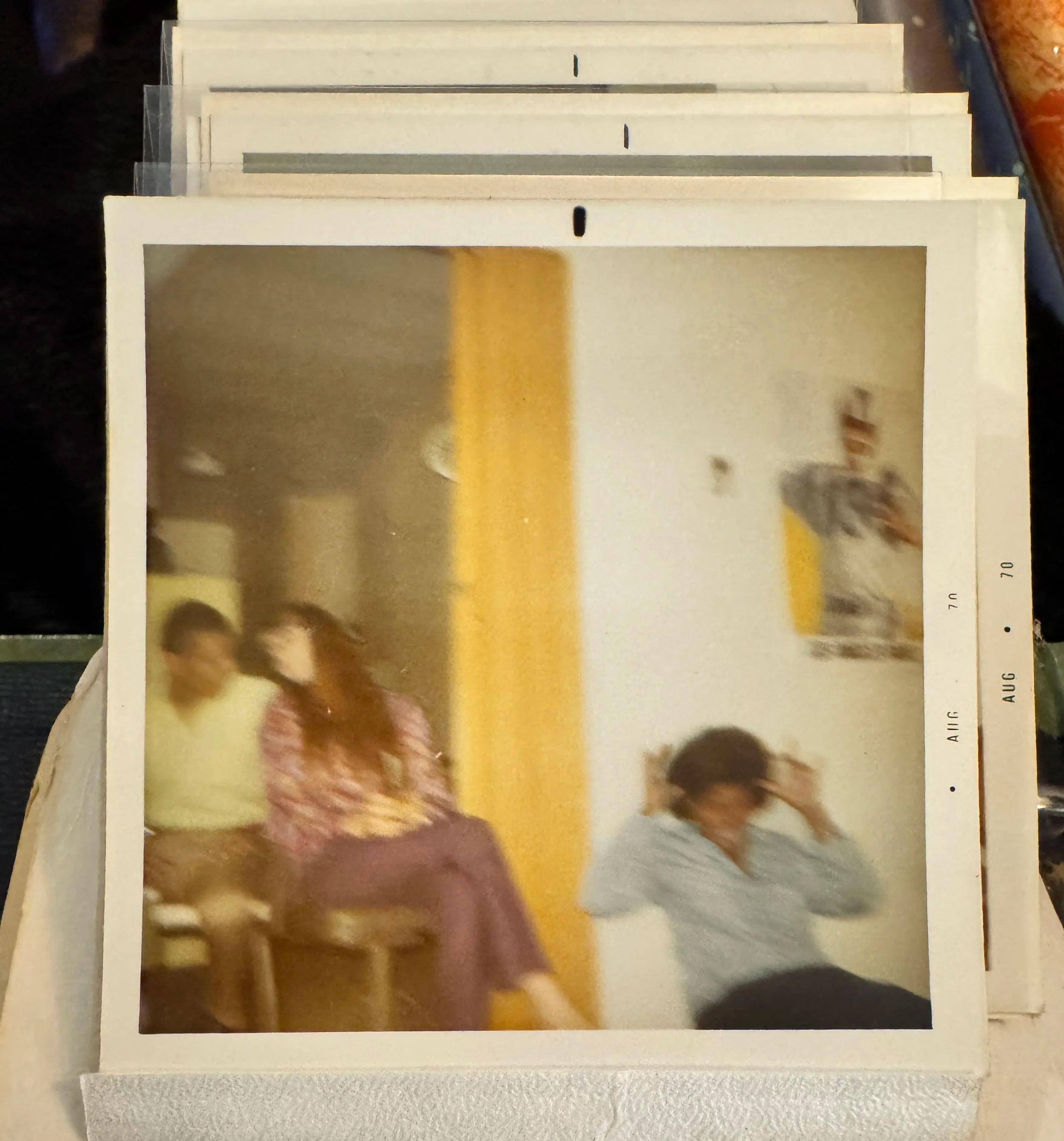 Vintage photo of folks having fun.