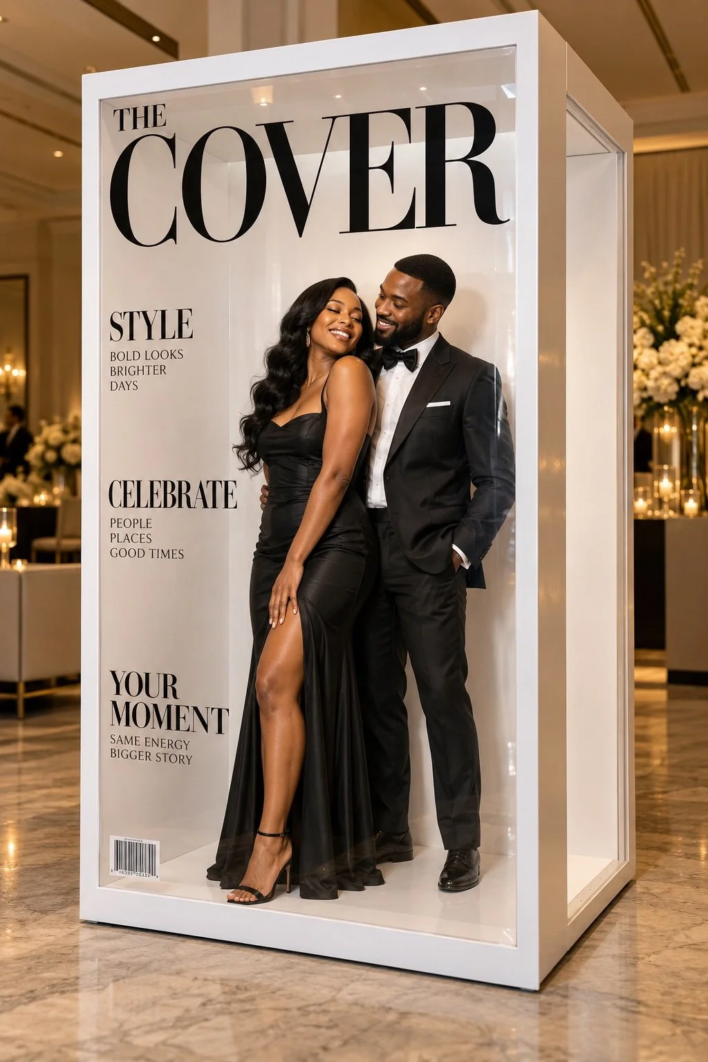 Magazine Photo Booth — step onto your own cover