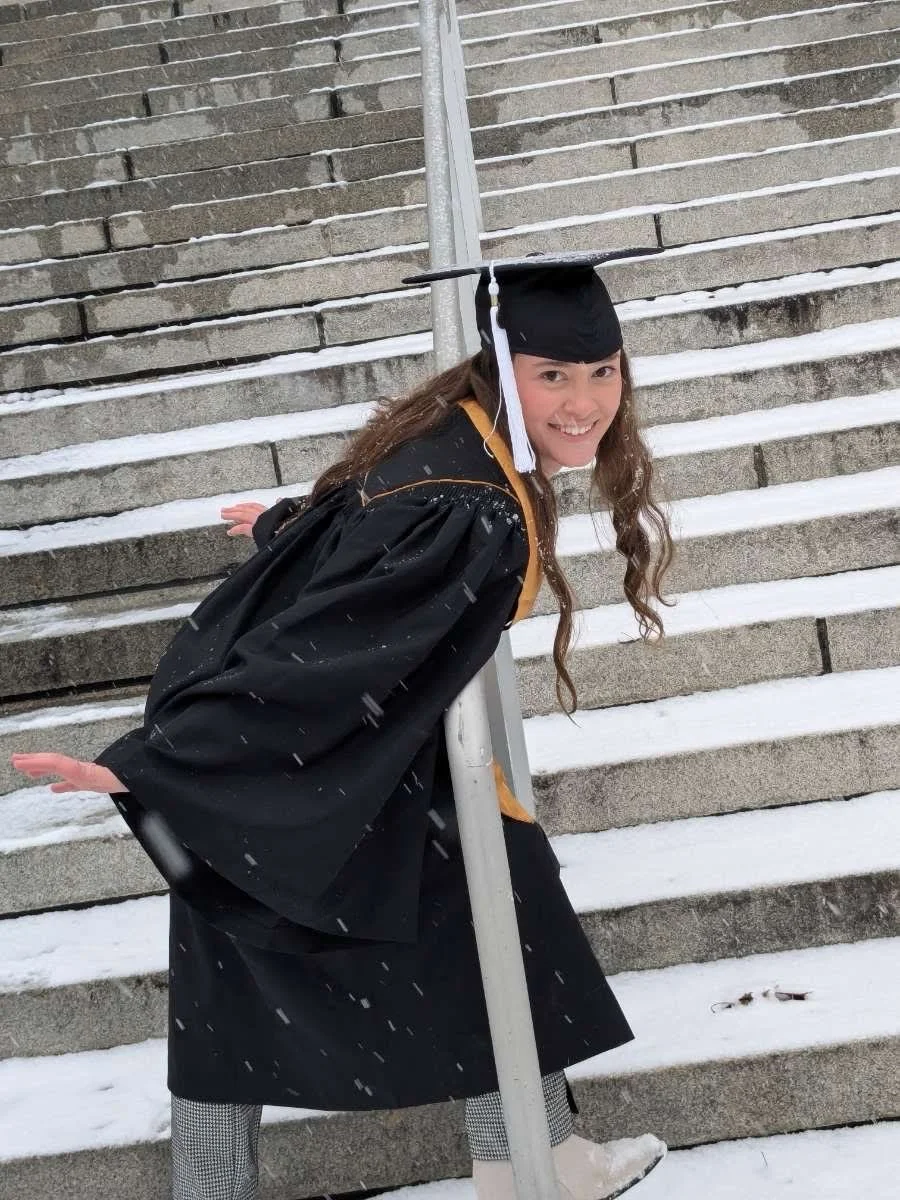 Maggie grad silly.jpg