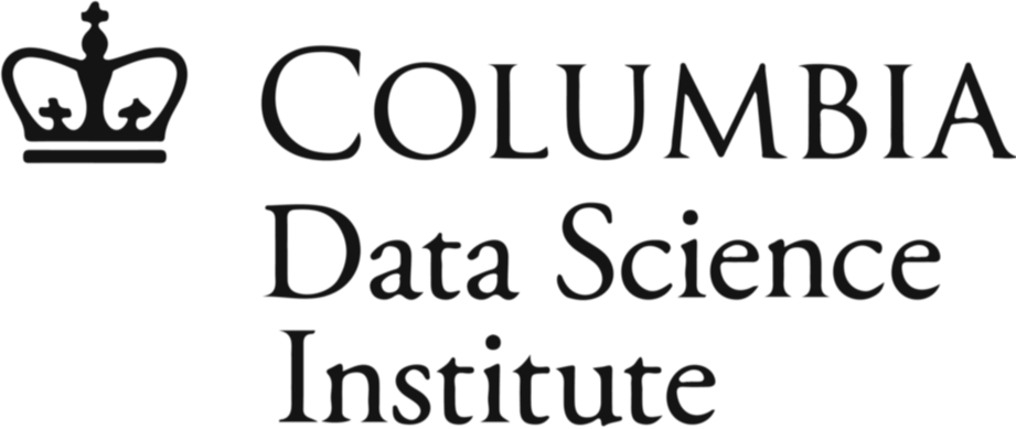 Columbia Data Science Institute logo with a crown icon and text
