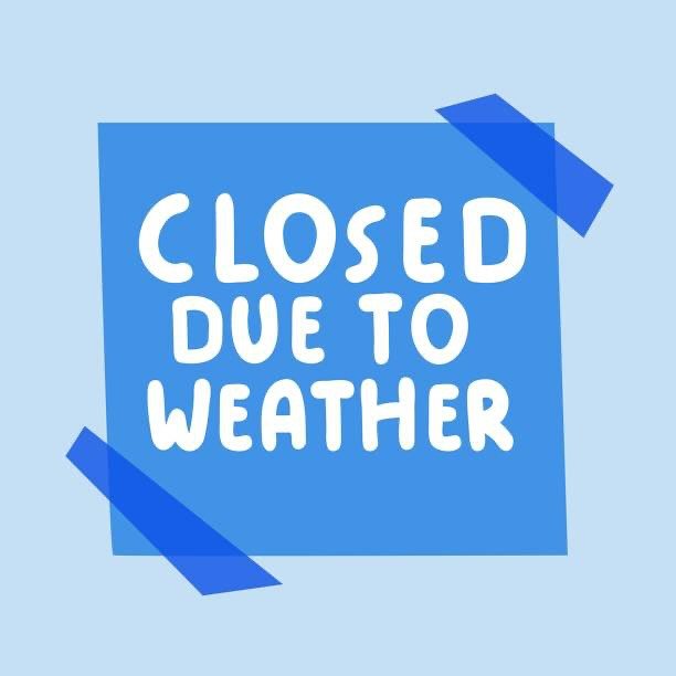 Happy snow day! ❄️
We will be closed today and hope to be back tomorrow. 
Stay warm everyone! ☃️