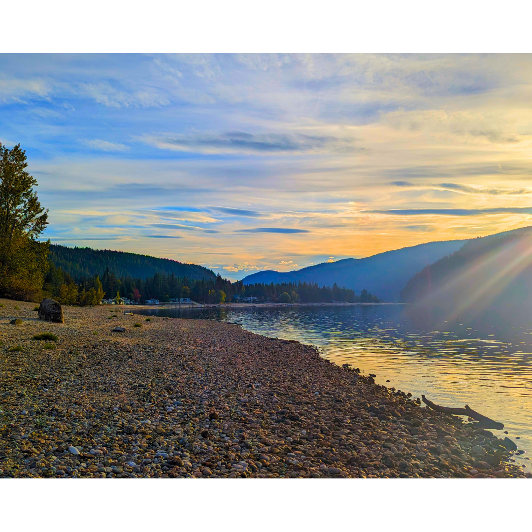 Sunbeams on the Shore