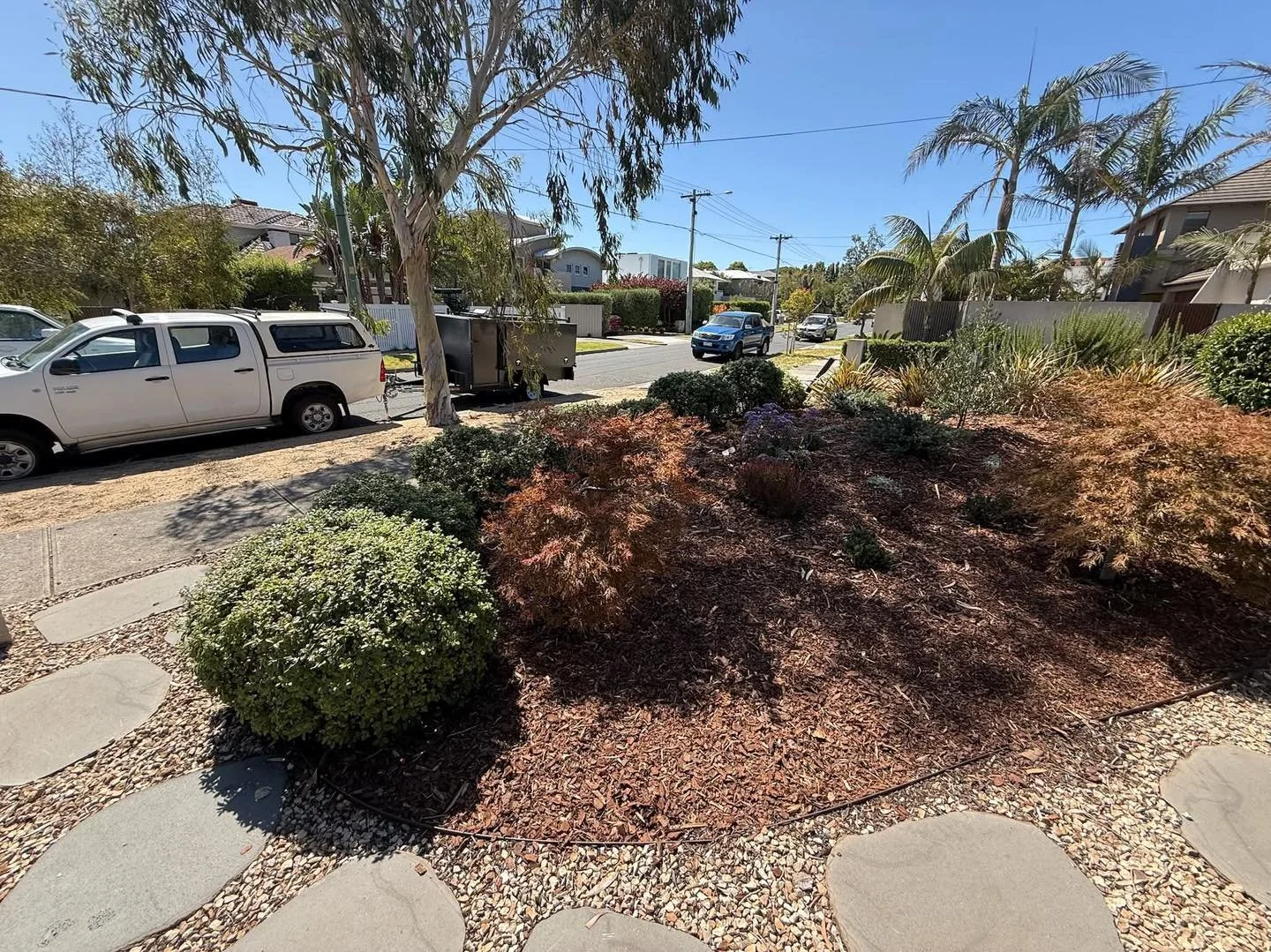 Complete garden refresh 👏🏡

 With new shrub planting, individual trickler irrigation installed to each plant, fresh mulch applied, and existing plants professionally trimmed to restore structure, health, and presentation.

If your garden&rsquo;s st