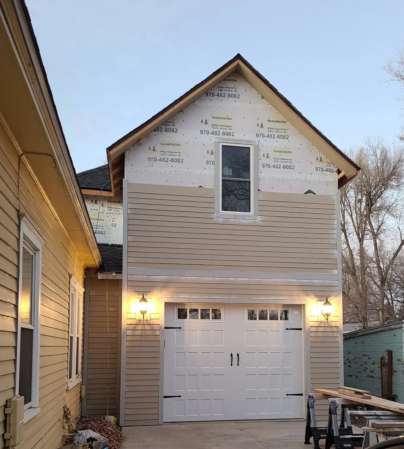 Master Suite and Garage Two Story Home Addition in Windsor, Colorado