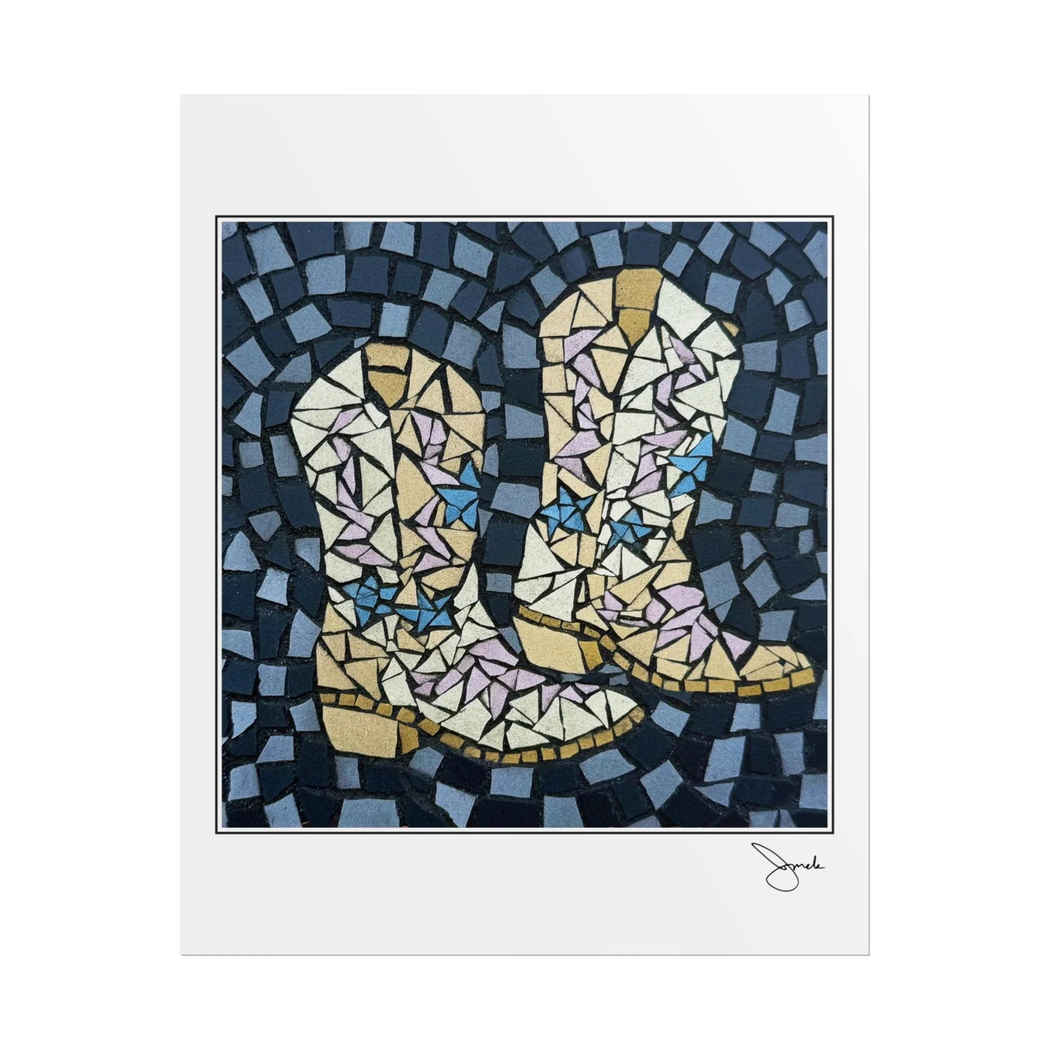 Cowboy Boots - Limited Print