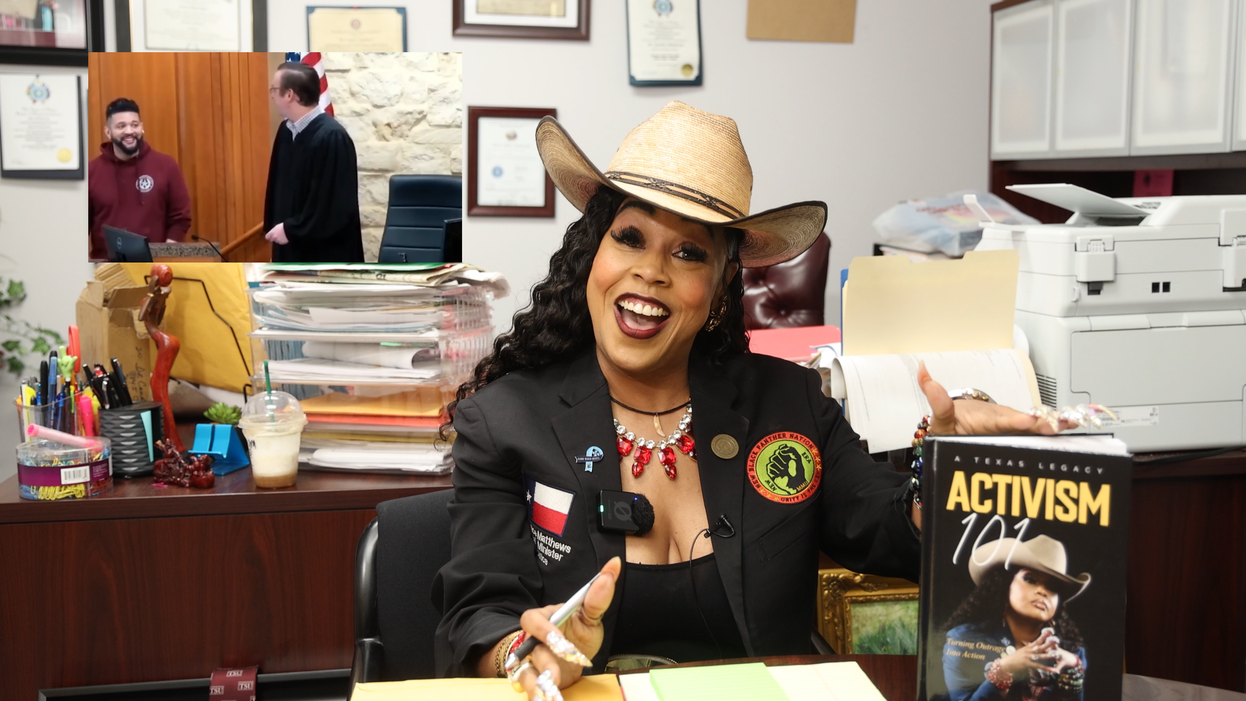 Dr. Candice Matthews Says Prior Judicial Complaint Filed Against Harris County Judge After Viral Video